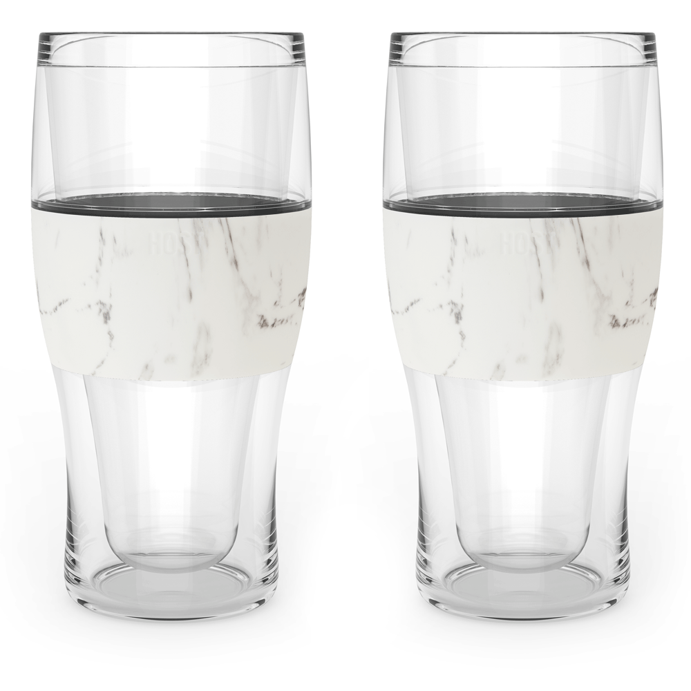 Beer FREEZE™ in Marble, Set of 2 - MaisonBeach