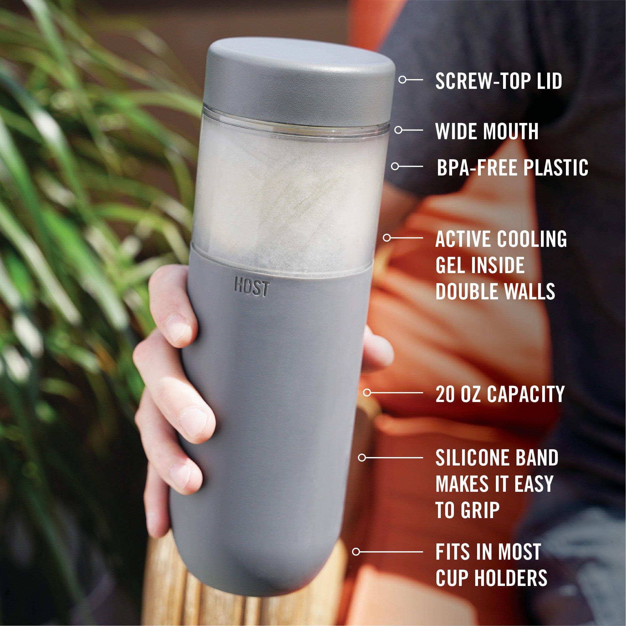FREEZE™ Bottle in Gray - MaisonBeach