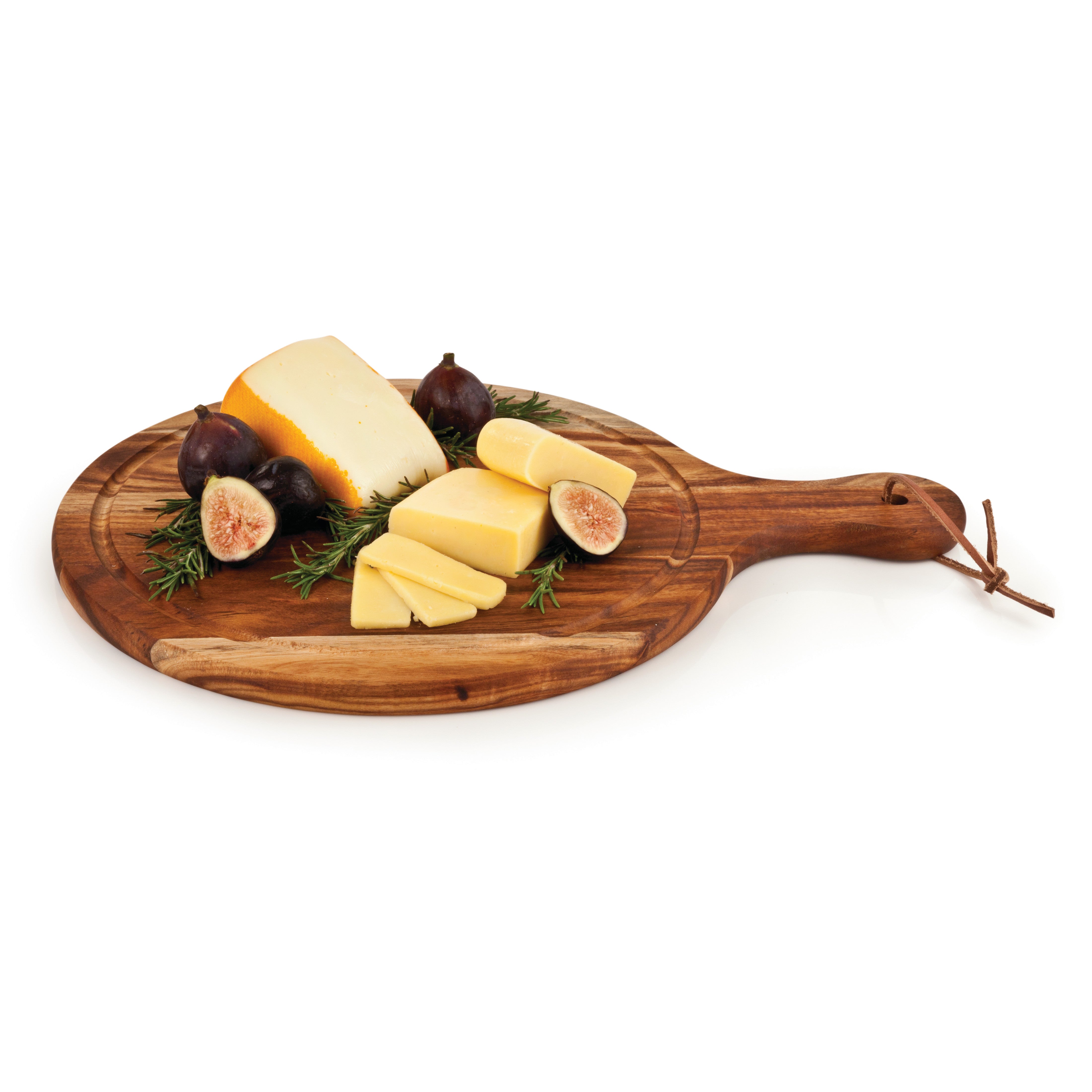12' Acacia Wood Artisan Cheese Paddle