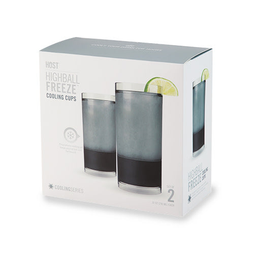 Highball FREEZE™ in Tinted Gray, Set of 2