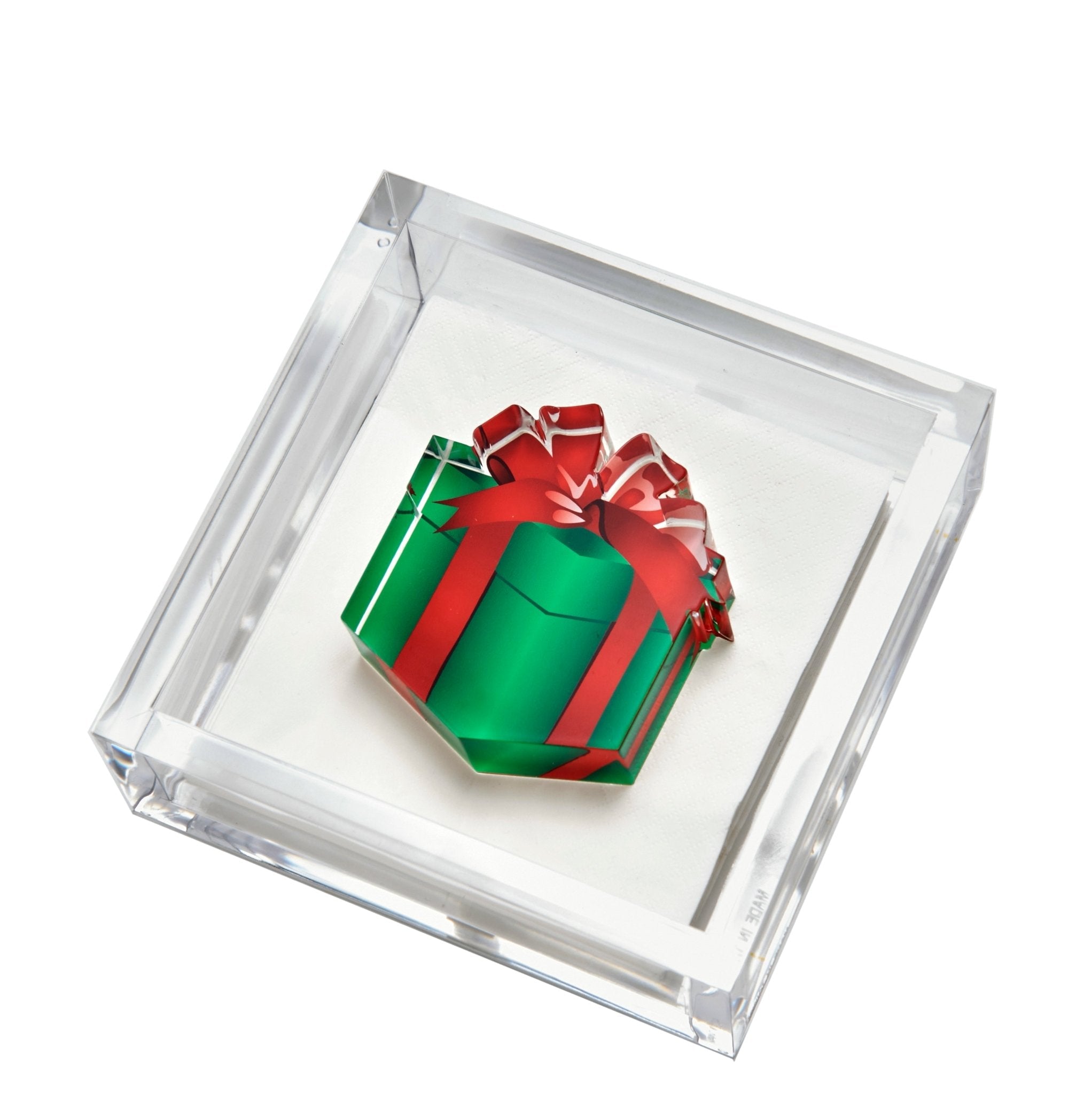 Present Acrylic Cocktail Napkin Holder - MaisonBeach