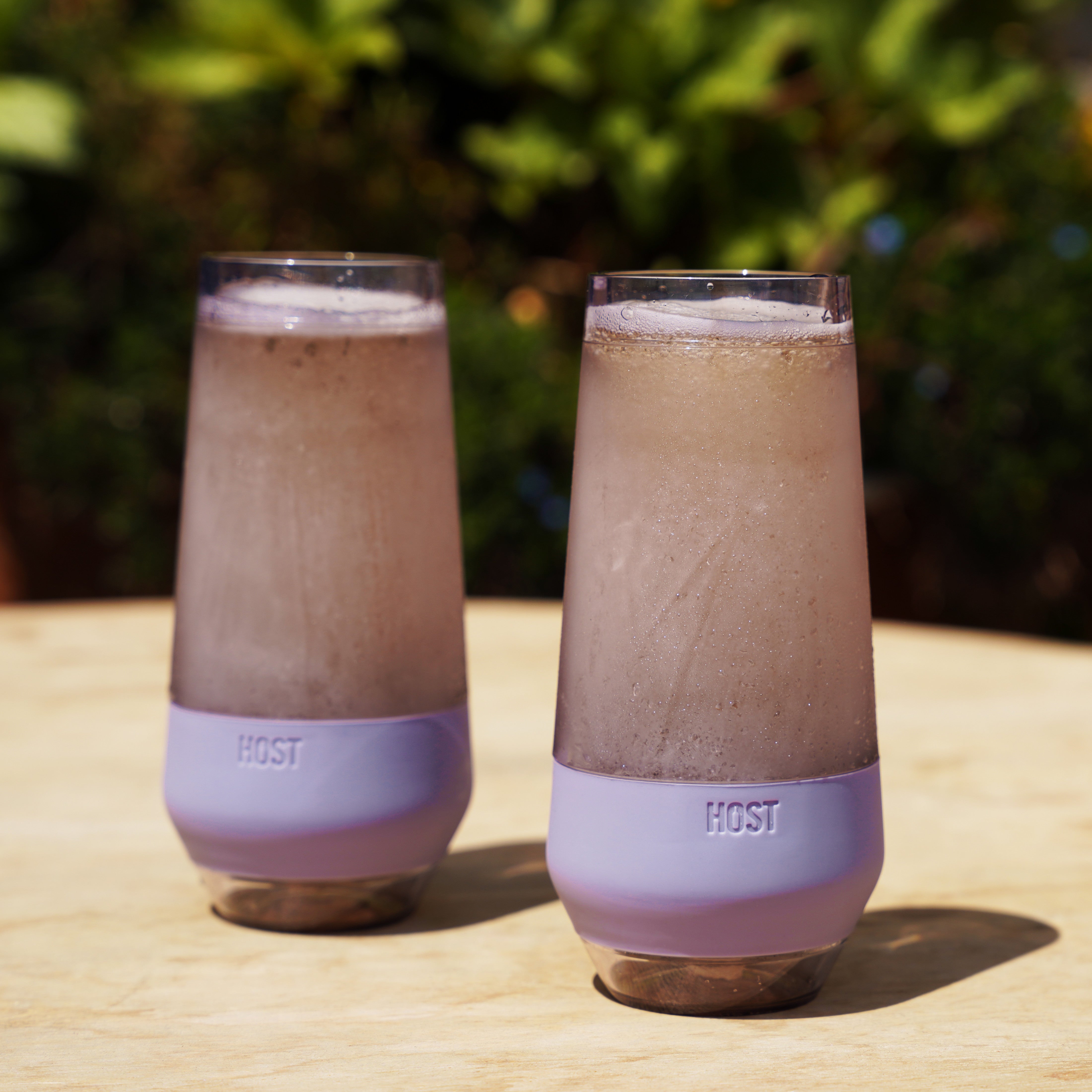 Champagne FREEZE™ in Deep Lilac, Set of 2 - MaisonBeach