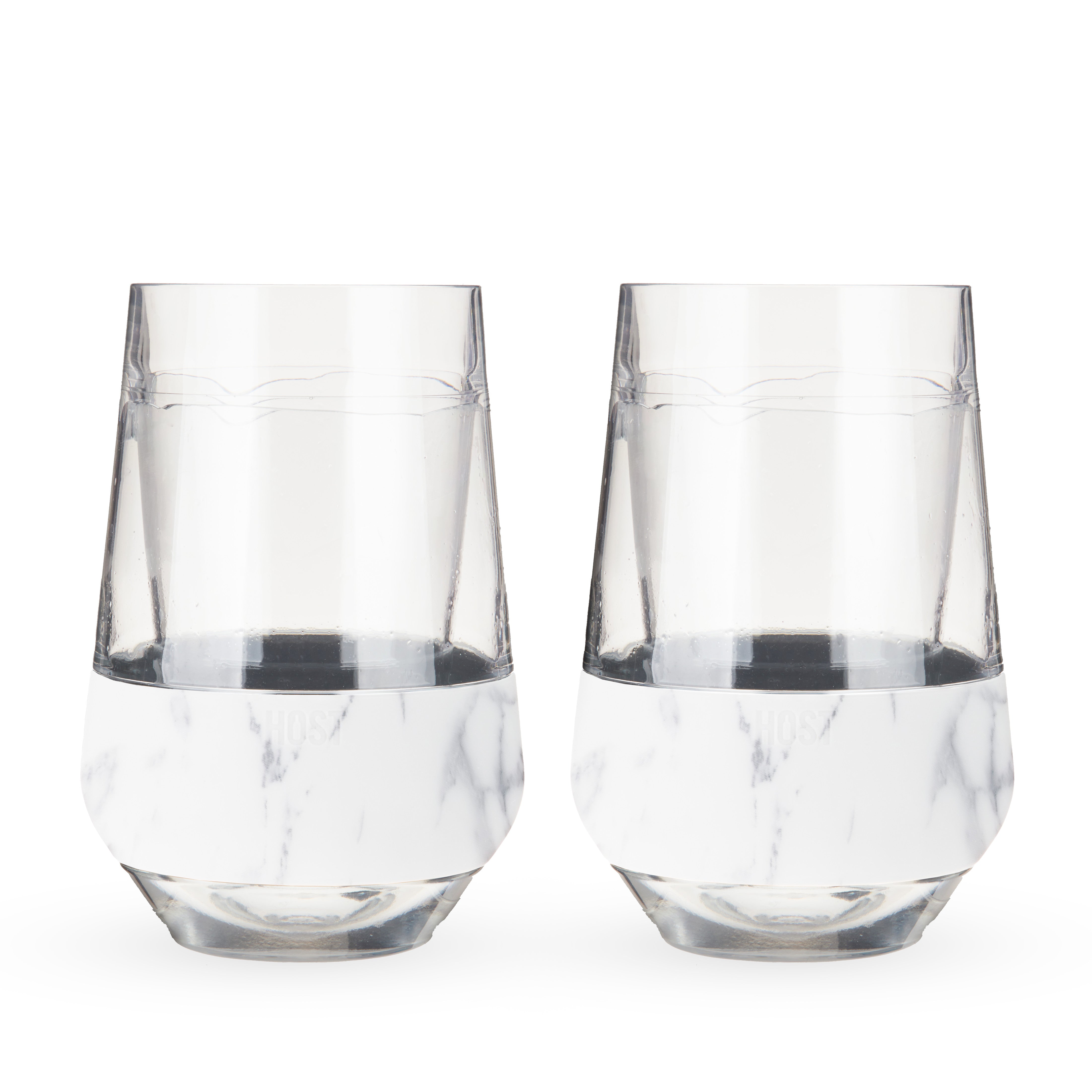 Wine FREEZE™ XL in Marble, Set of 2 - MaisonBeach
