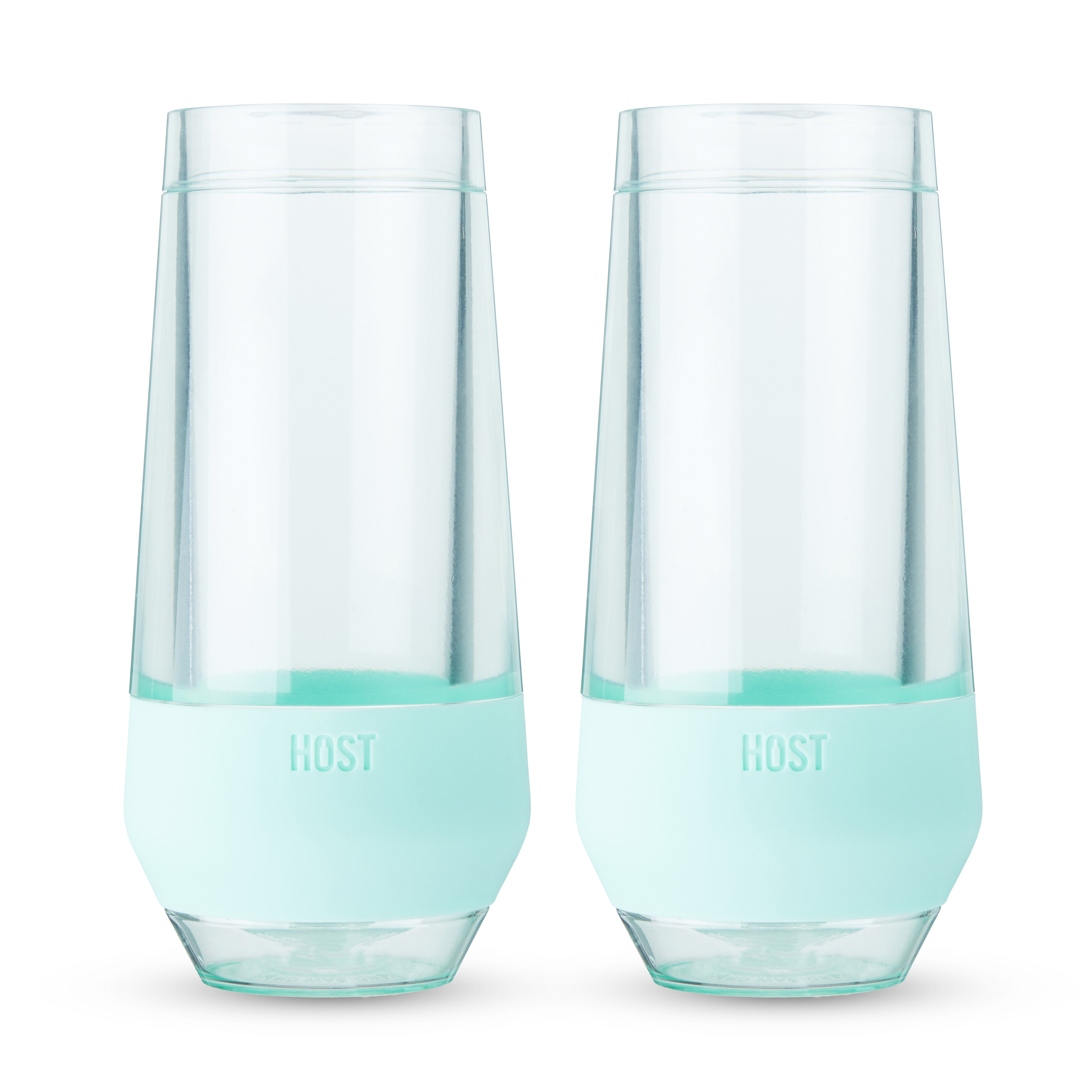 Champagne FREEZE™ in Seafoam Tint, Set of 2 - MaisonBeach