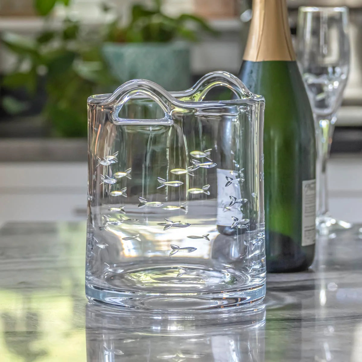 School of Fish Champagne Ice Bucket