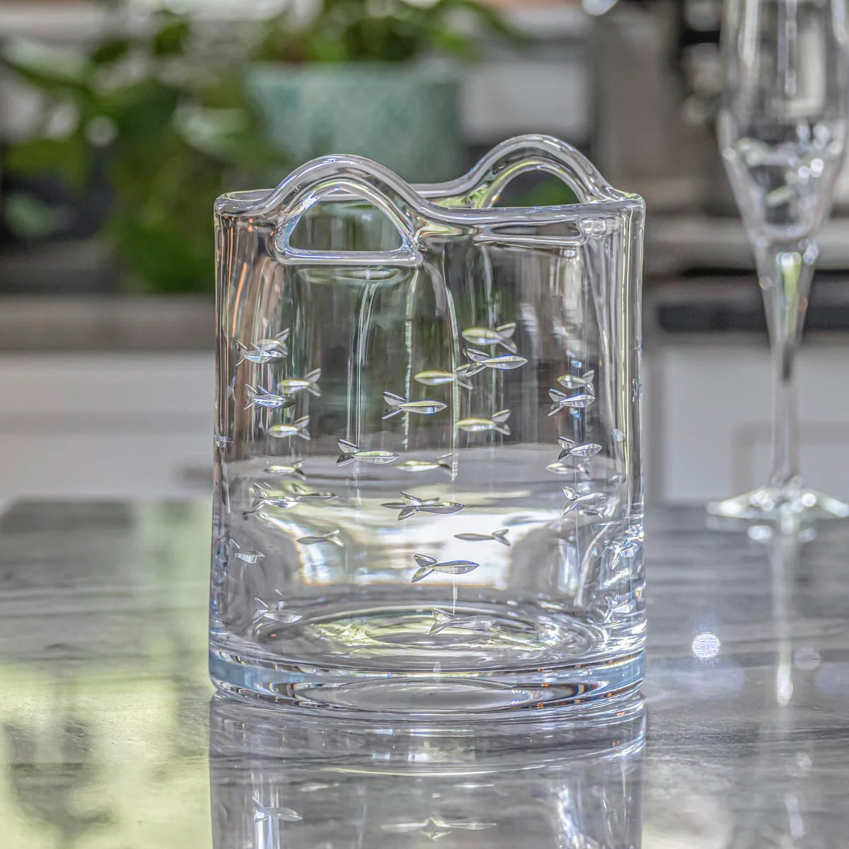 School of Fish Champagne Ice Bucket