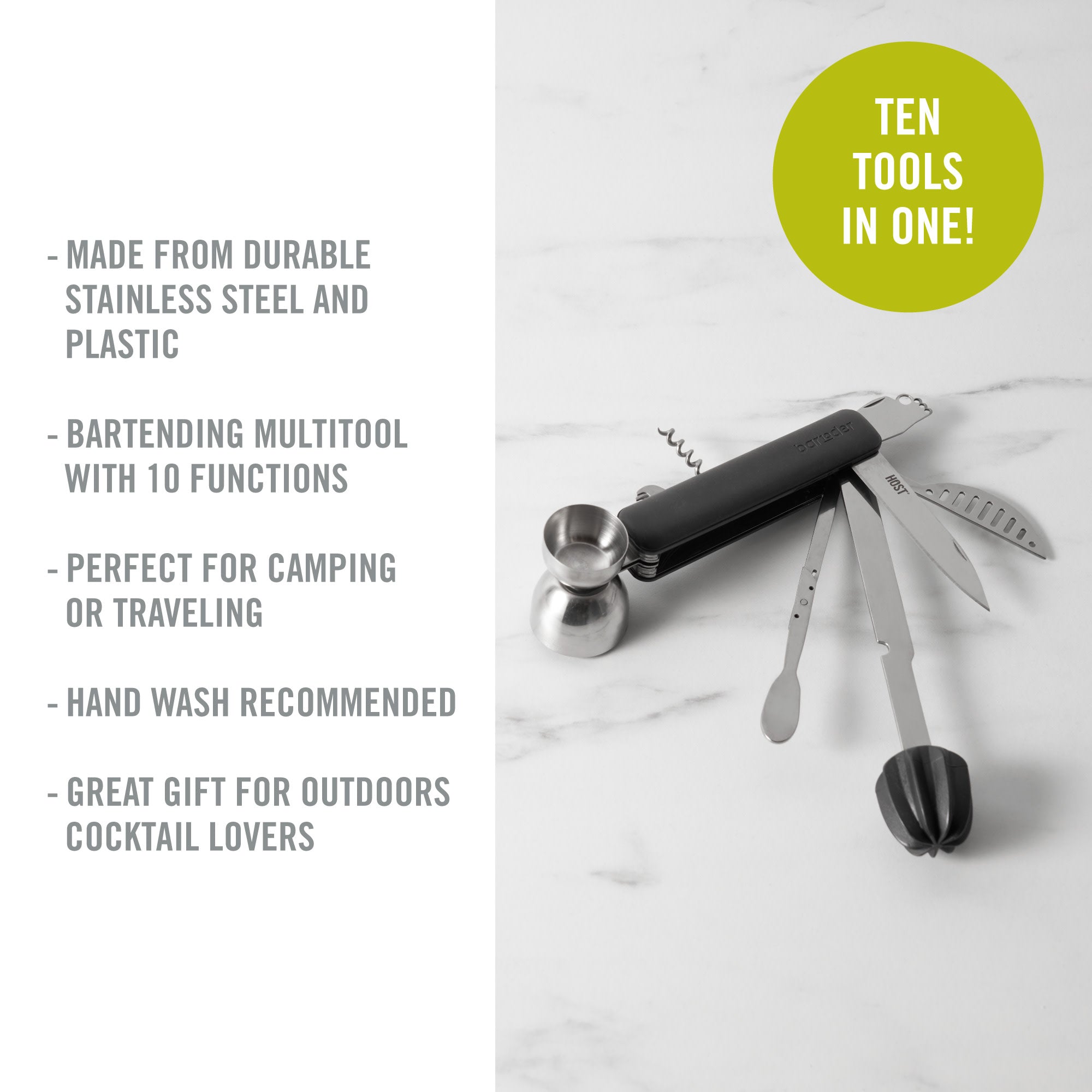10-in-1 Bartending Tool - MaisonBeach