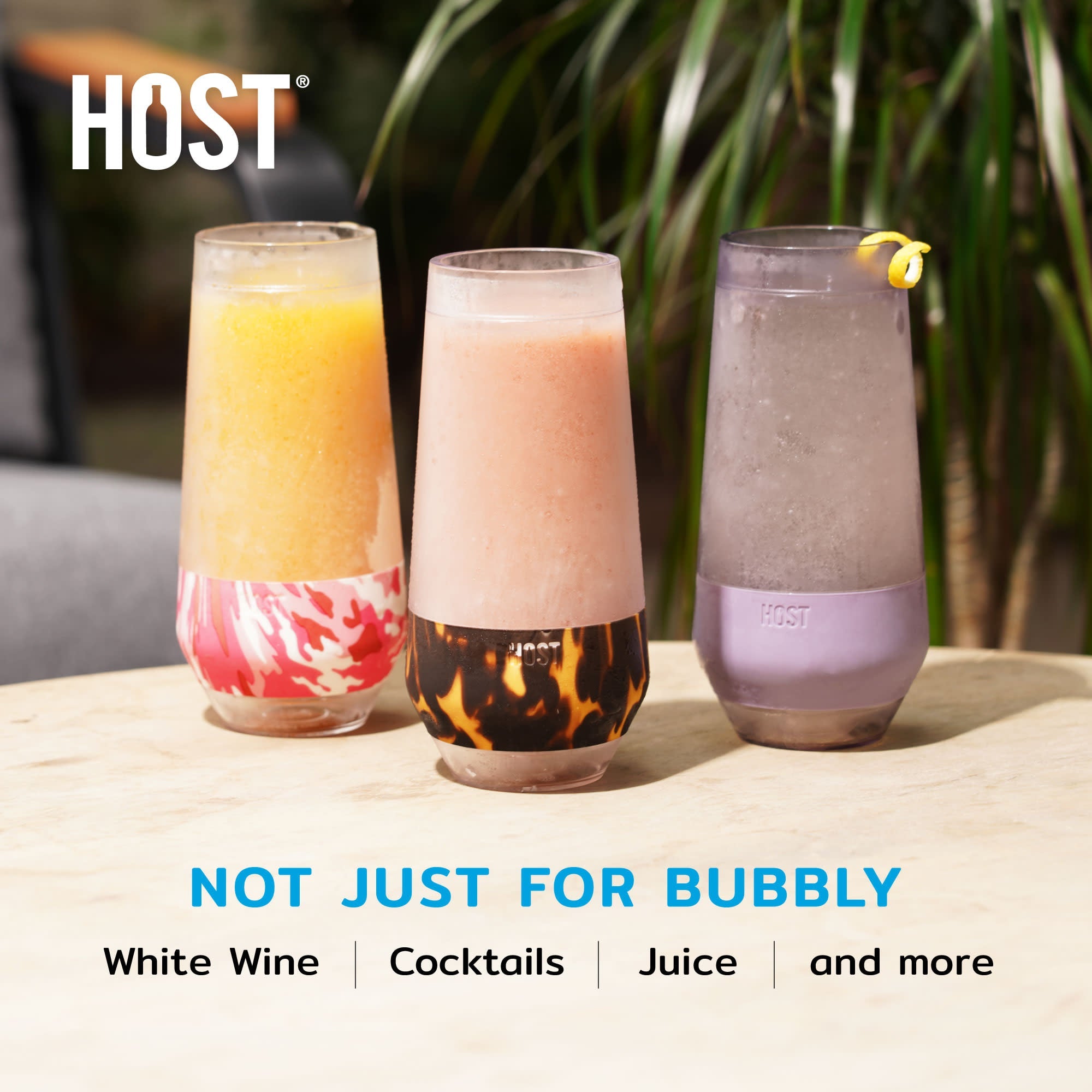 Champagne FREEZE™ in Marble, Set of 2 - MaisonBeach