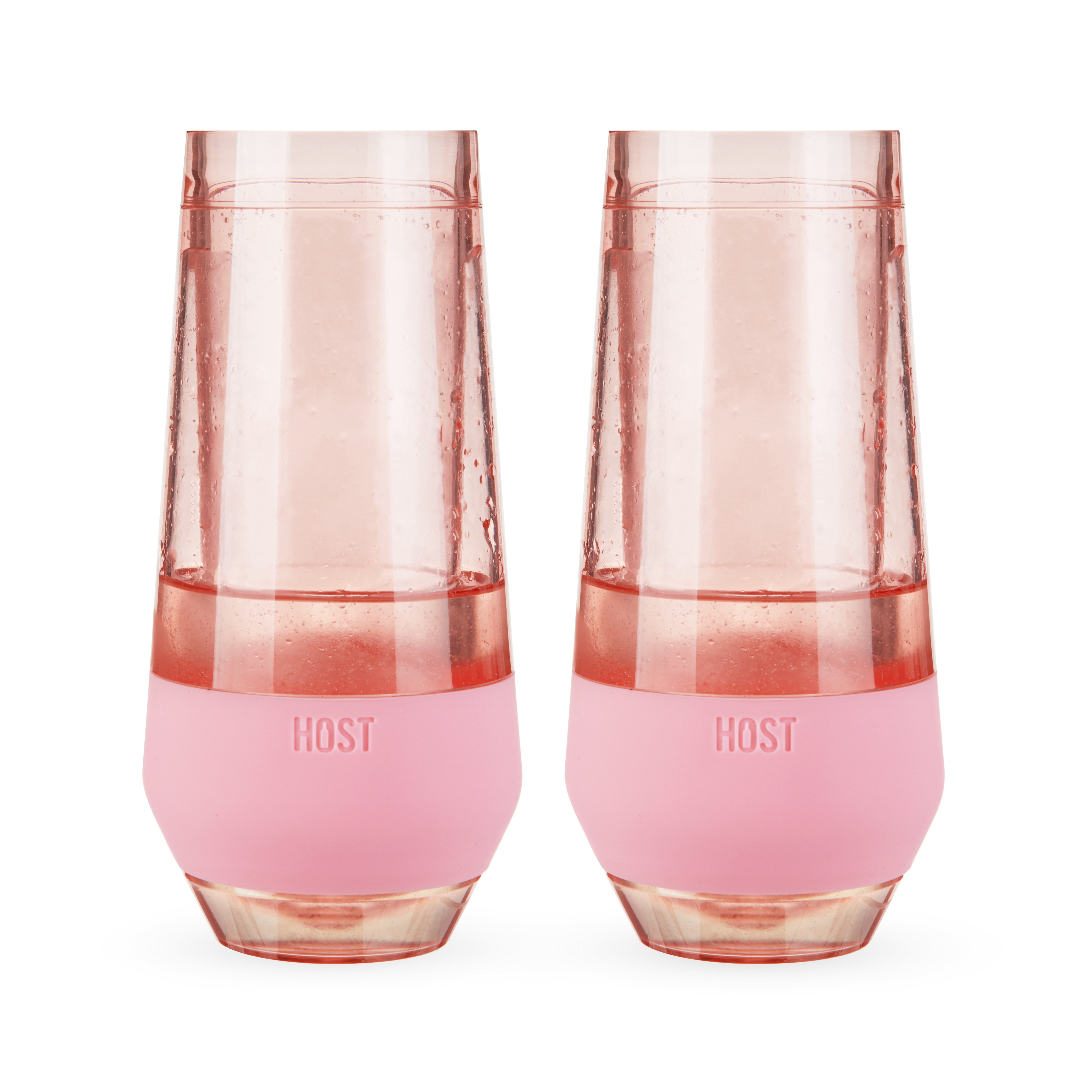 Champagne FREEZE™ in Blush Tint, Set of 2 - MaisonBeach
