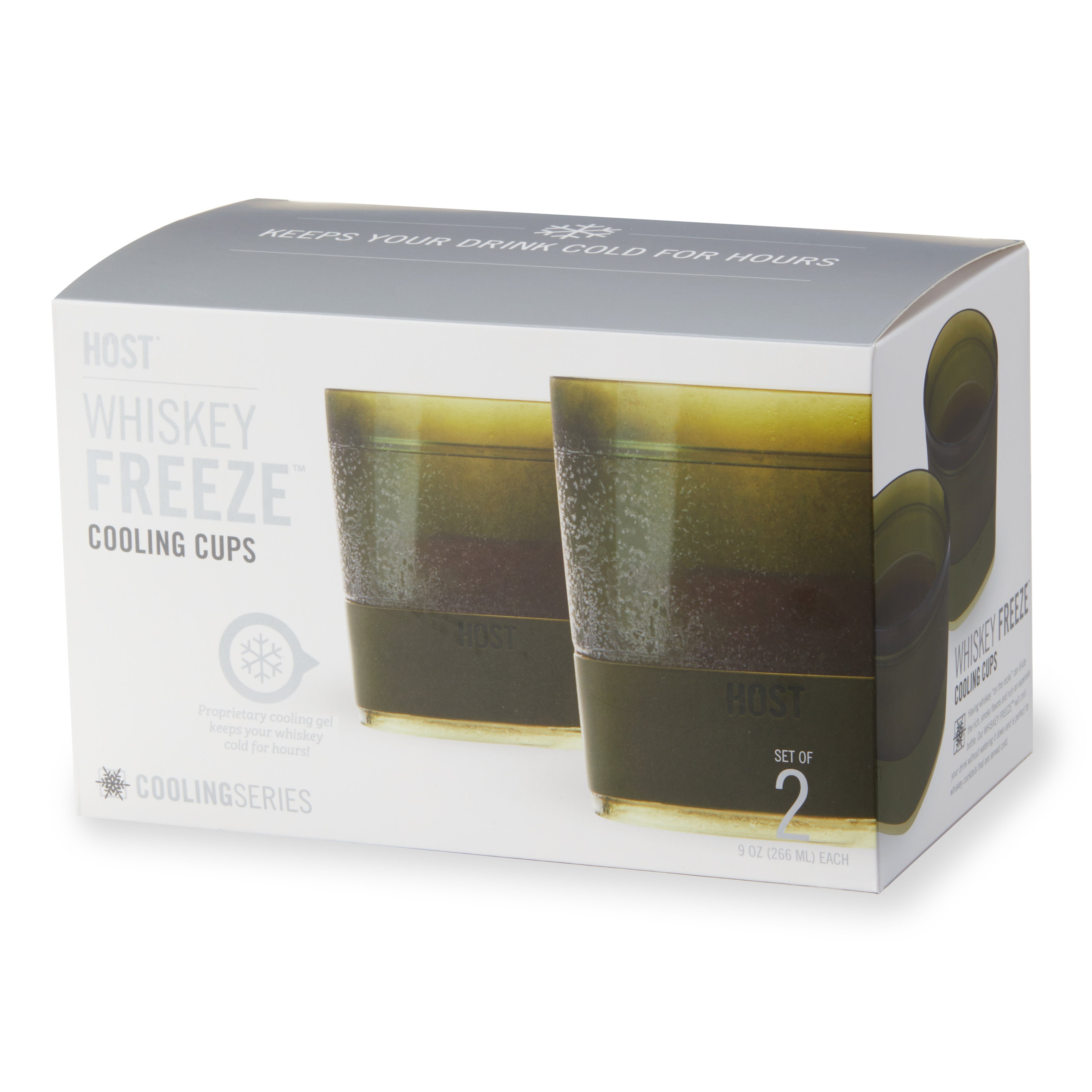 Whiskey FREEZE™ in Olive Green Set of 2