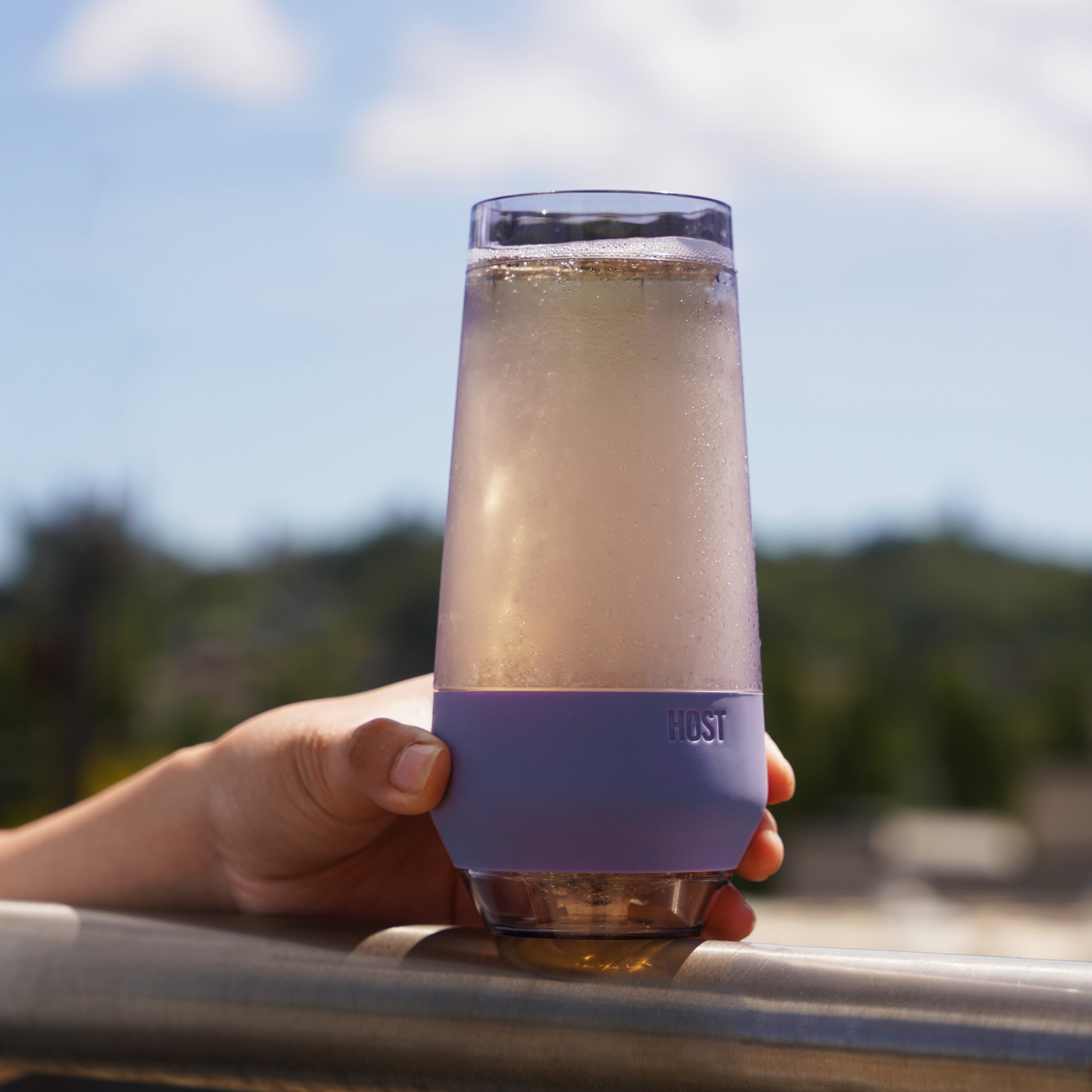 Champagne FREEZE™ in Deep Lilac, Set of 2 - MaisonBeach