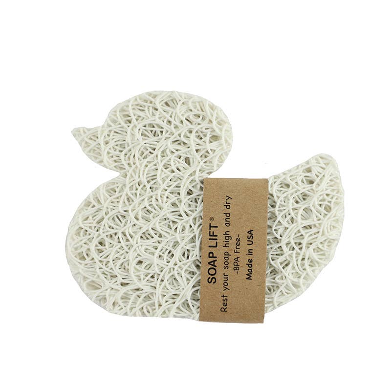 Soap Lift - Duck Soap Lift - White