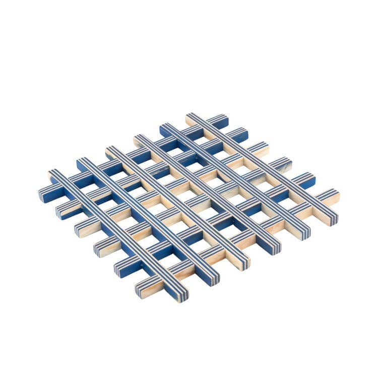 Island Bamboo - Blue Trivet - MaisonBeach