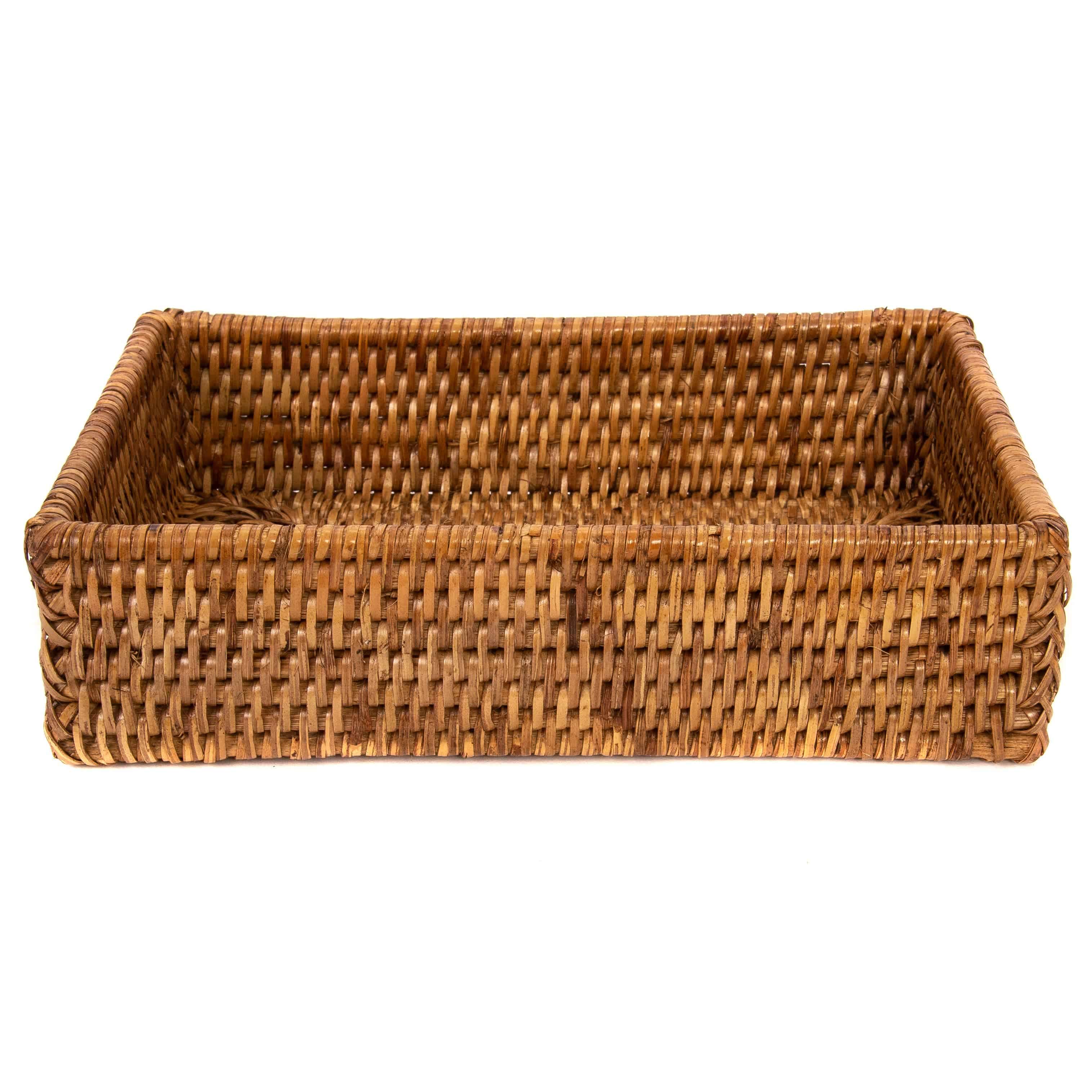 Artifacts Trading Company - Artifacts Rattan Guest Towel - Rectangular Napkin Holder - MaisonBeach