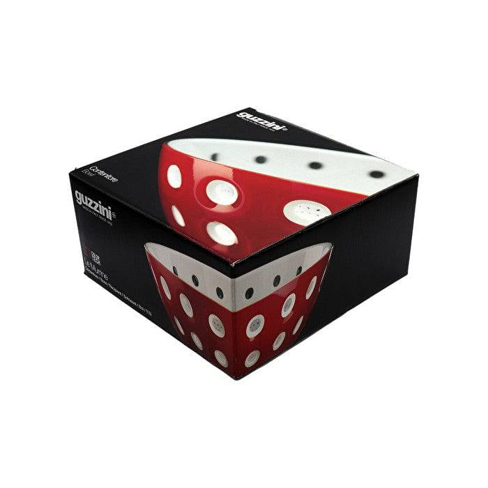 Le Murrine Red & White Medium Bowl - MaisonBeach