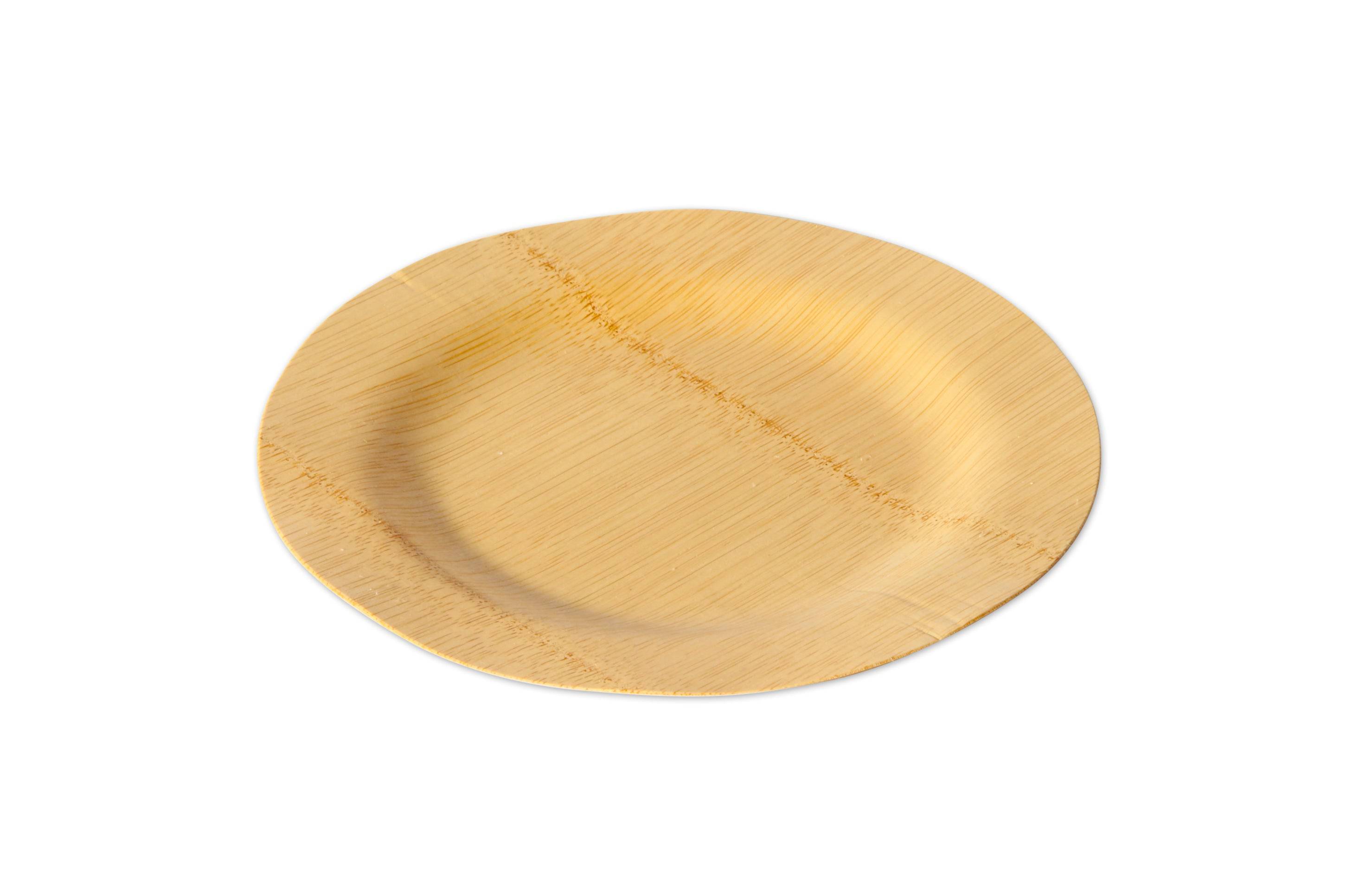 9" Bamboo Plates - MaisonBeach