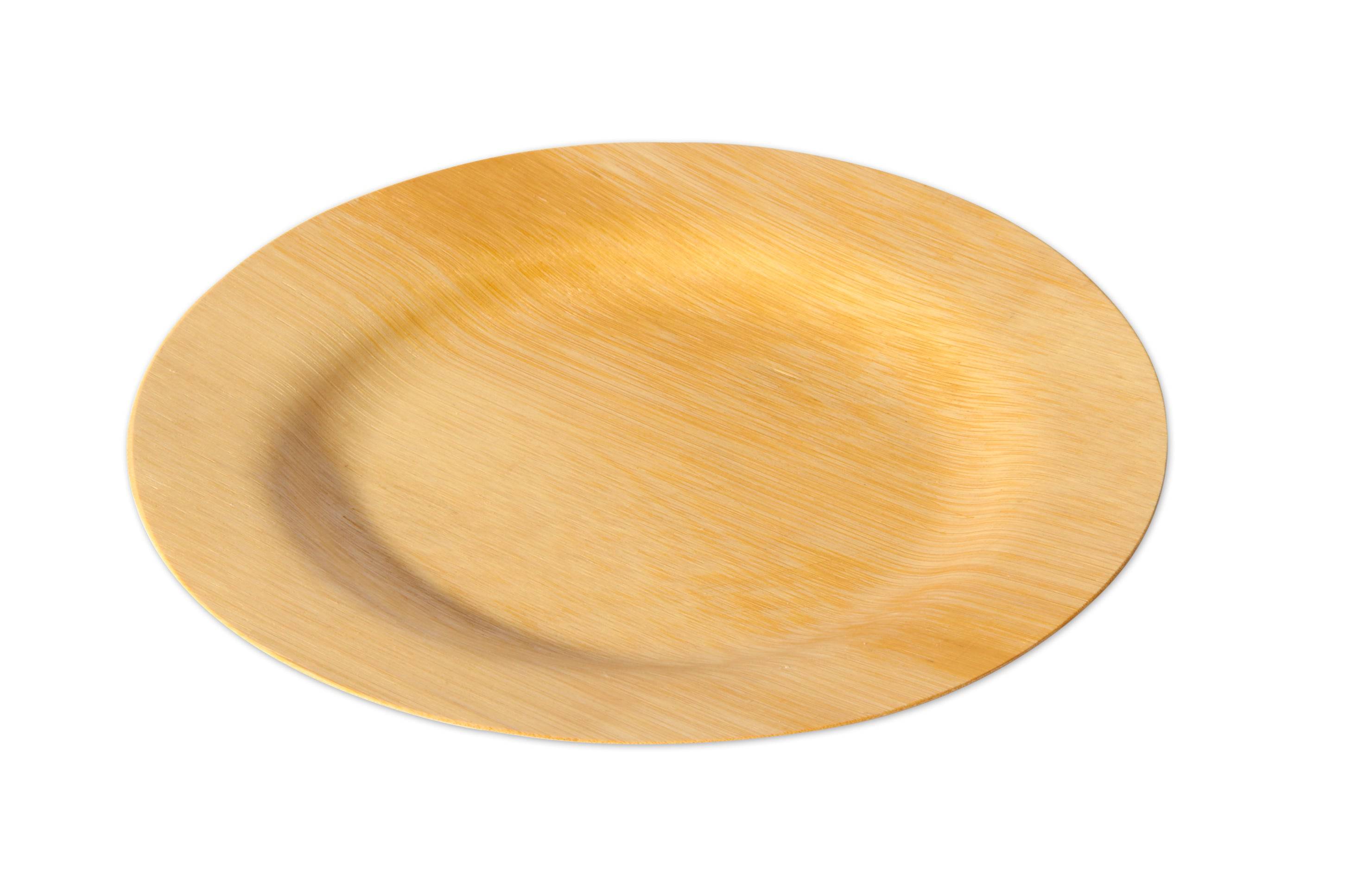 11" Bamboo Plates-Set of 10 - MaisonBeach