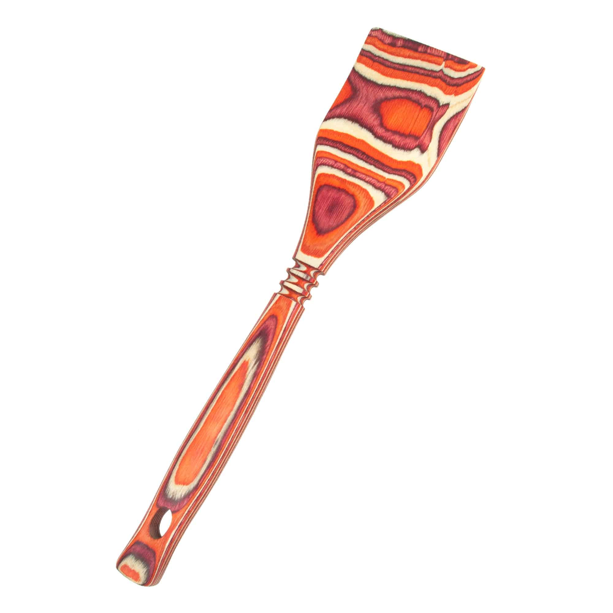 12" Red Pakka Wood Spatula - MaisonBeach