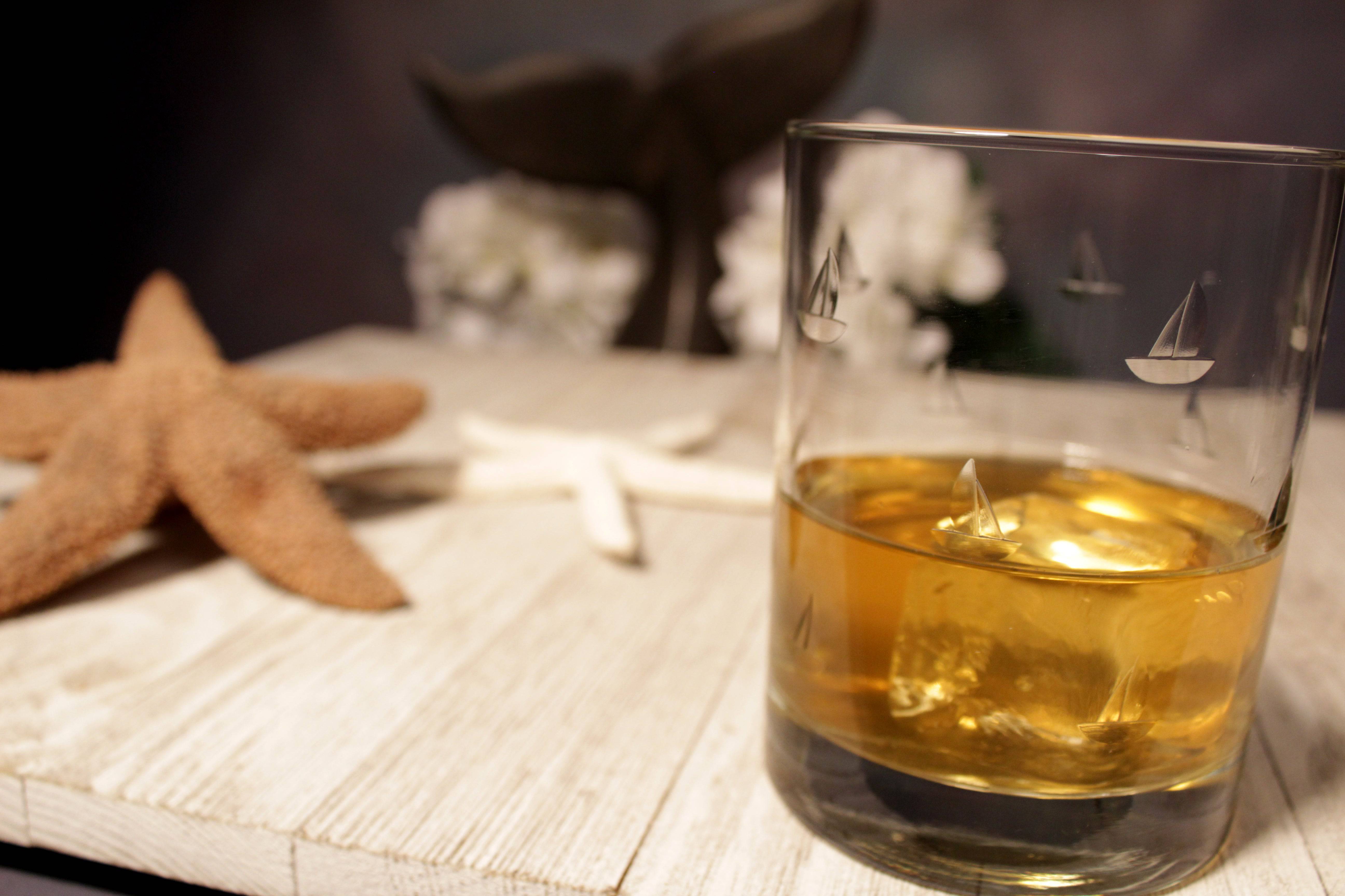 Sailing 14oz. Double Old Fashion-Set of 4 - MaisonBeach