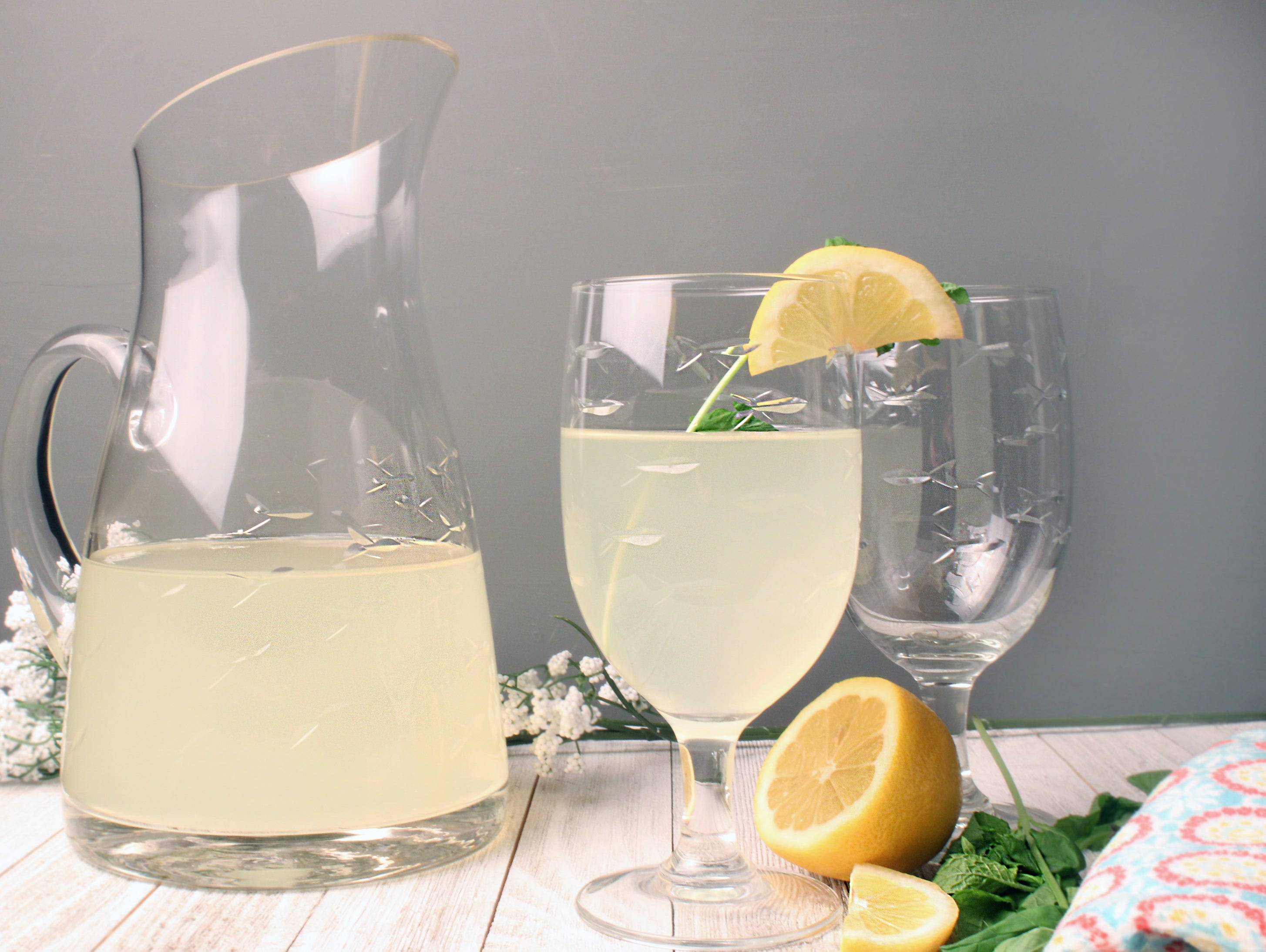 School of Fish Water Goblets-Set of 4 - MaisonBeach