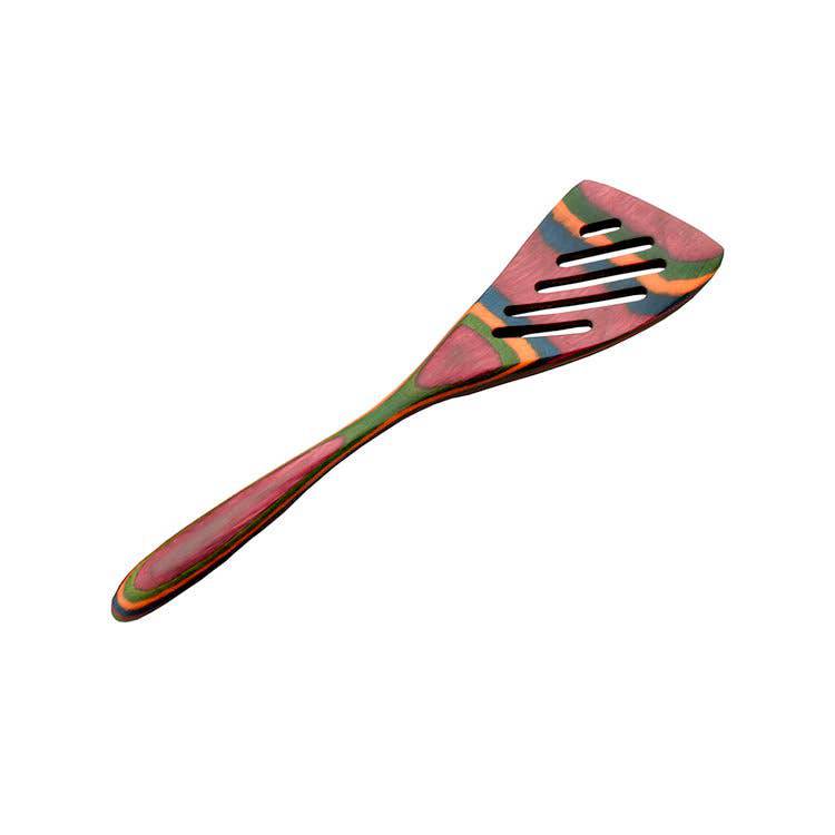 8" Rainbow Pakka Mini Slotted Spatula - MaisonBeach