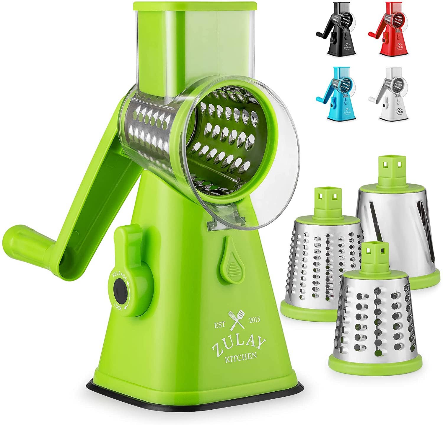 Manual Rotary Cheese Grater with Handle - MaisonBeach
