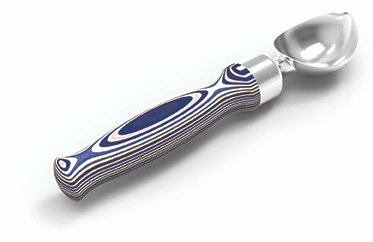 Island Bamboo - 8.25" Blue Ice Cream Scoop