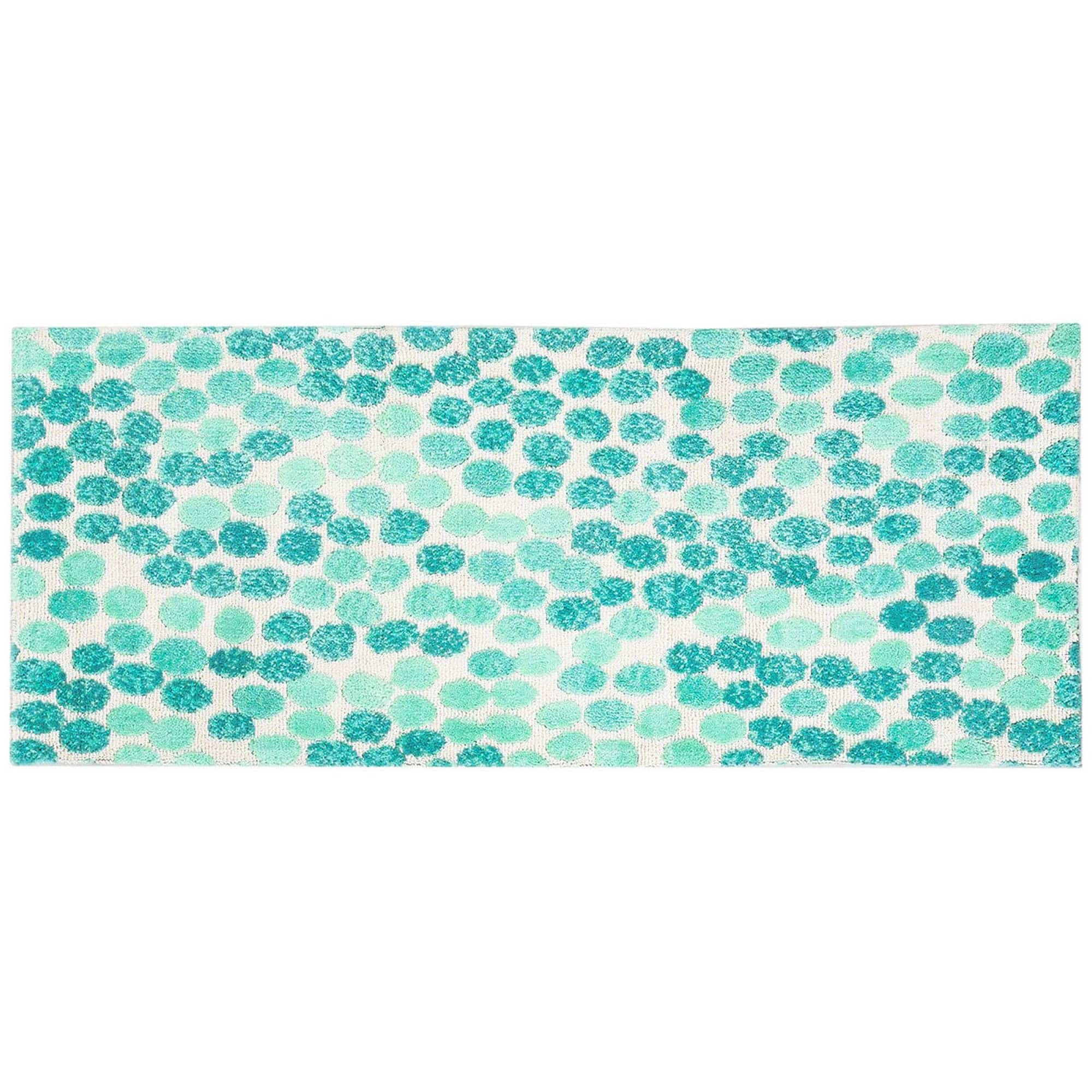Jellybean Rug - Sea Dots Simple Spaces Rug 21" x 54" - MaisonBeach