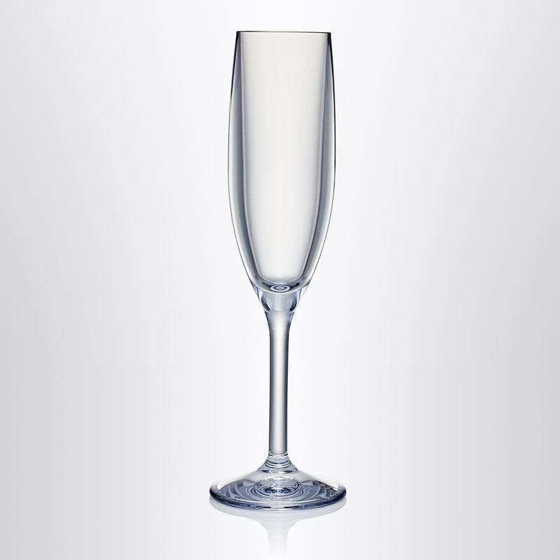 5.5 oz. Champagne Flutes-Set of 4 - MaisonBeach