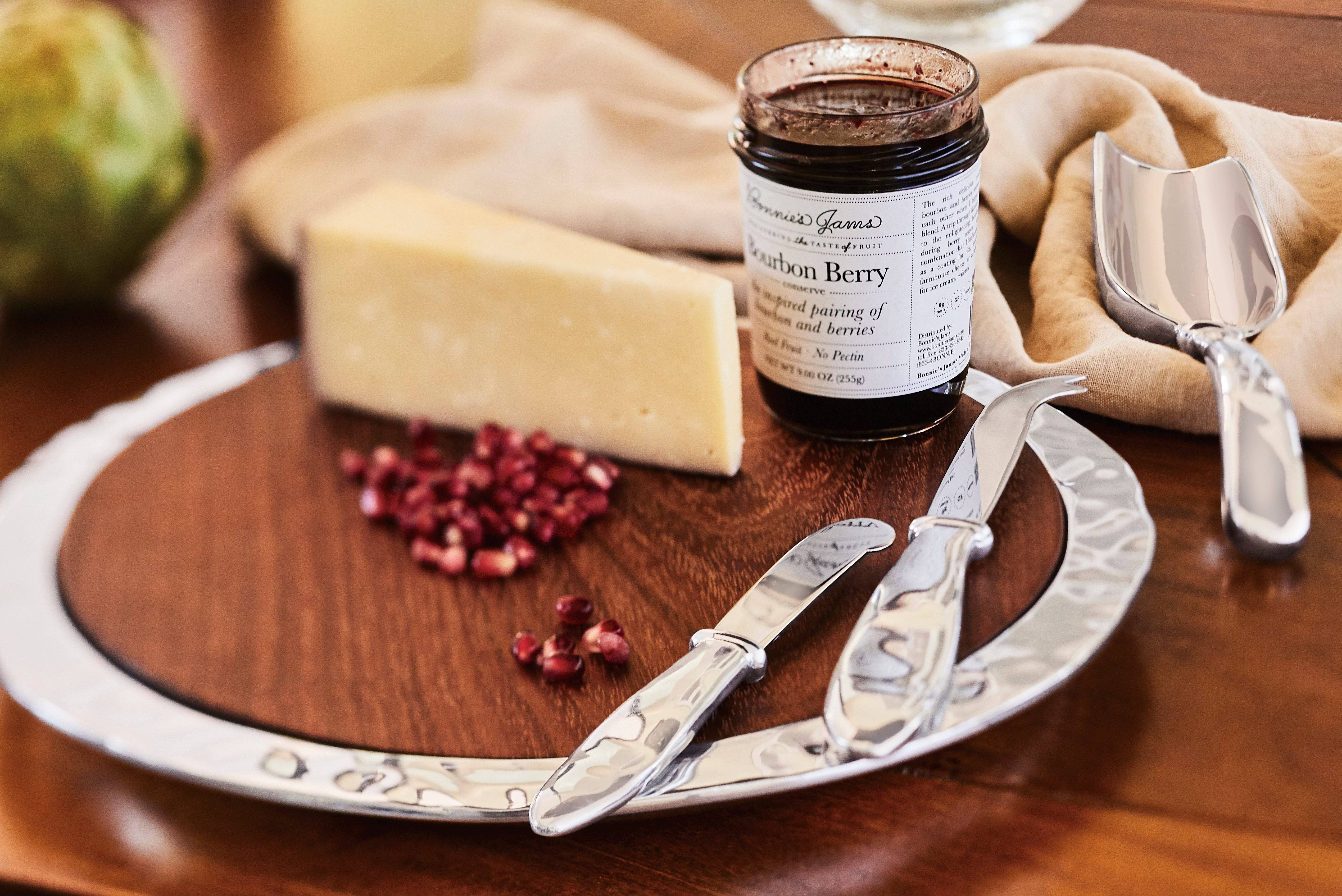 Shimmer Round Cheese Board