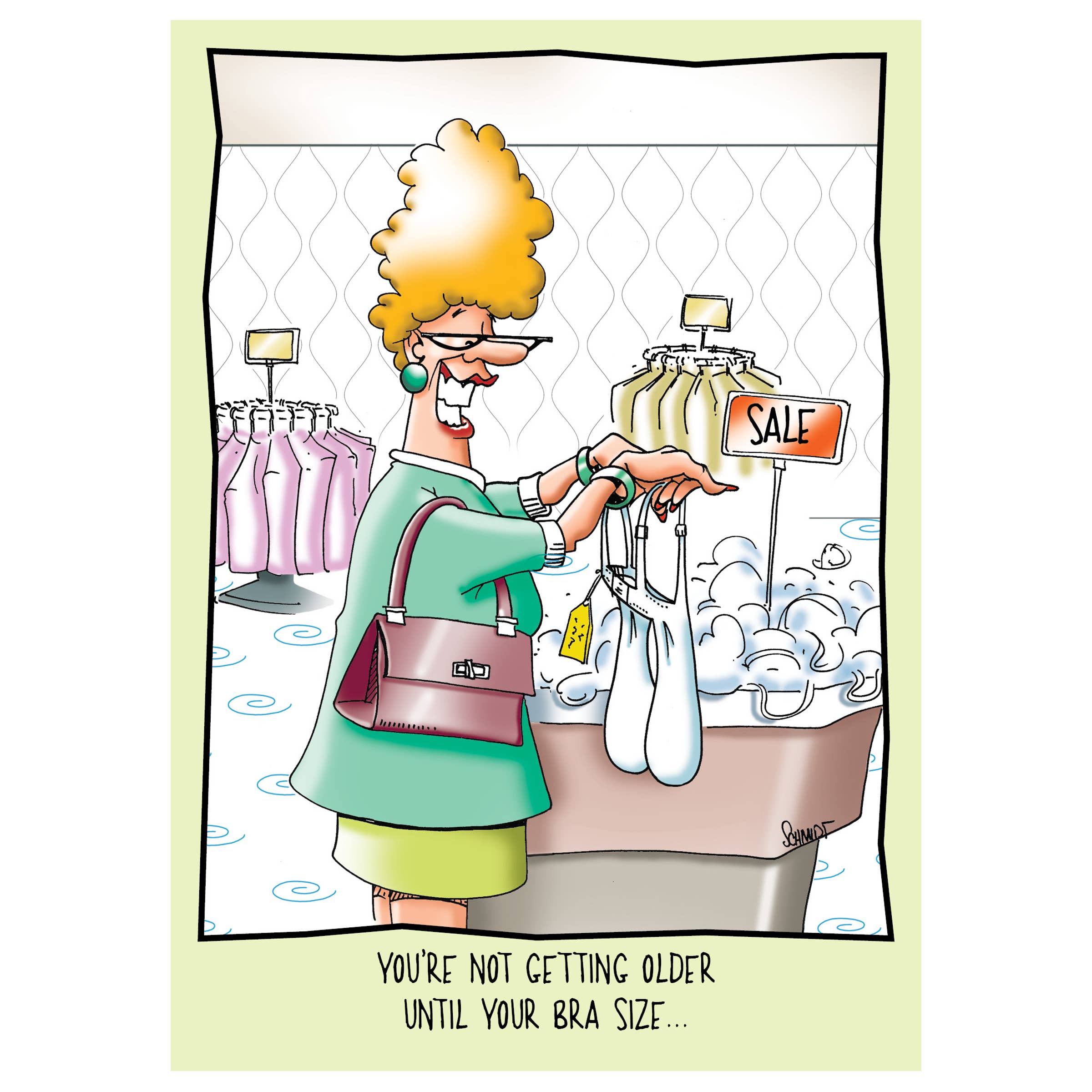 Raspberries - Long Bra | Humorous Birthday Card - MaisonBeach