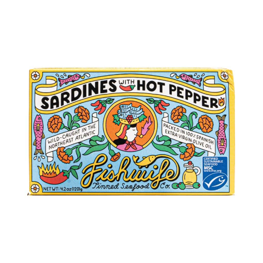 Fishwife - Sardines with Hot Pepper - MaisonBeach