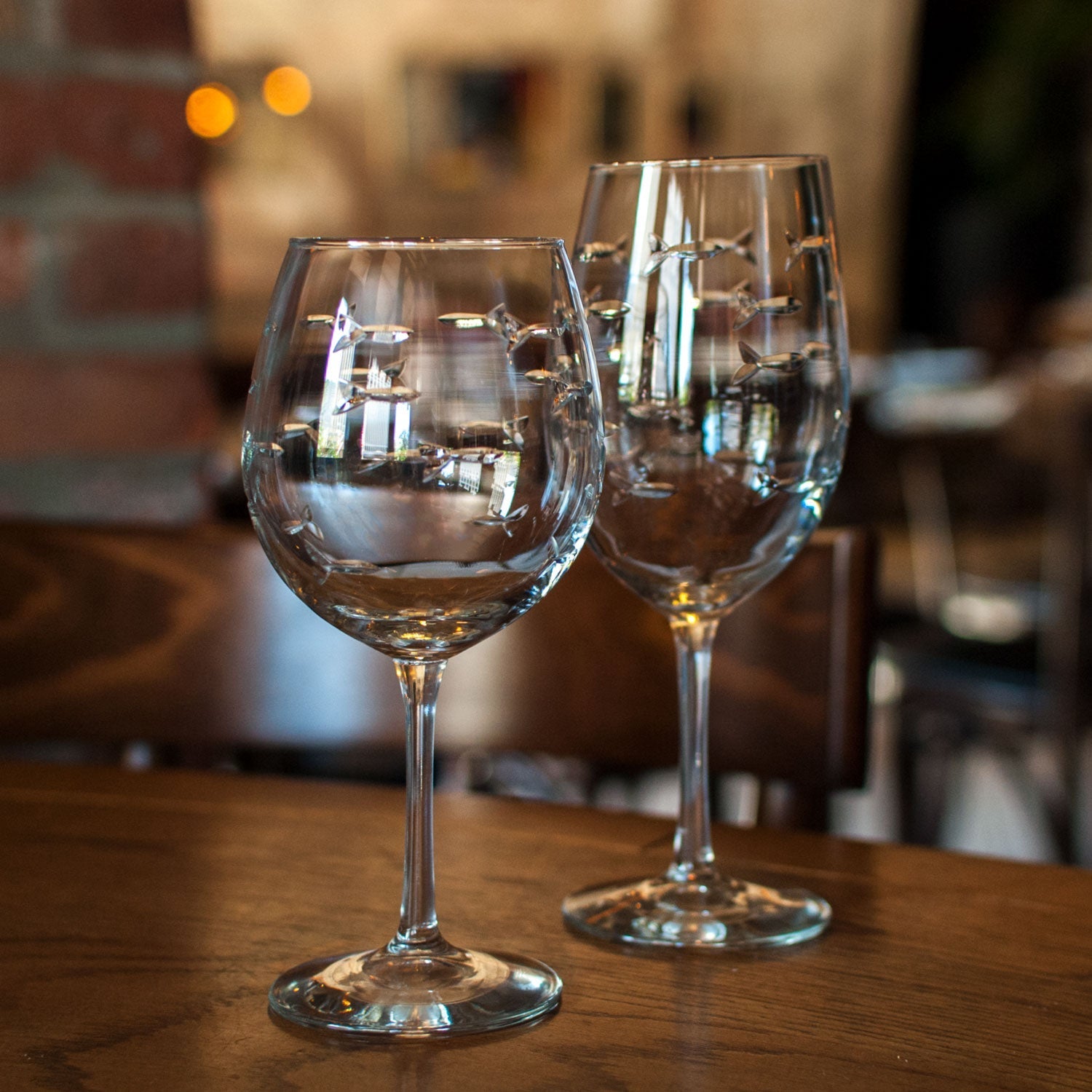 School of Fish Glassware