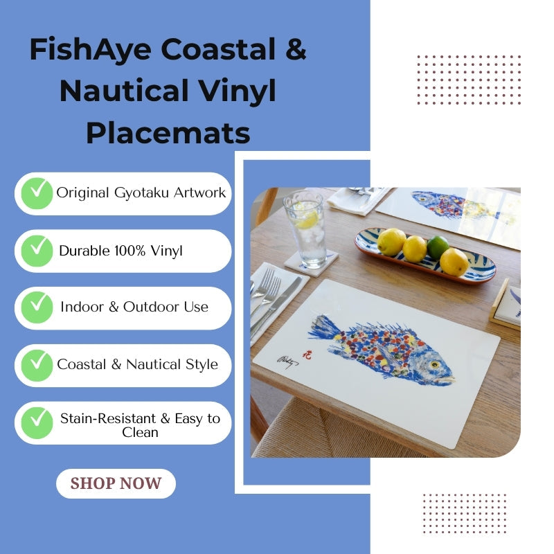 Blue Dungeness Crab Handmade Placemat - MaisonBeach