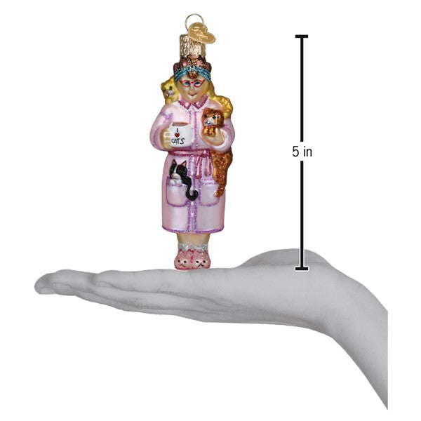 Cat Lady Ornament - MaisonBeach