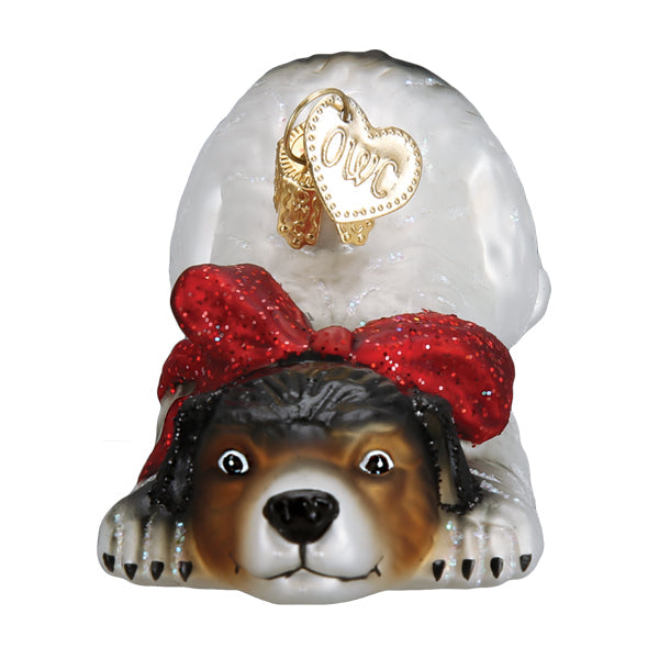 Norman Rockwell Signature Dog Ornament - MaisonBeach