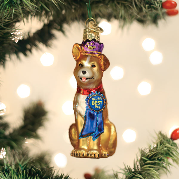 World's Best Dog Ornament - MaisonBeach