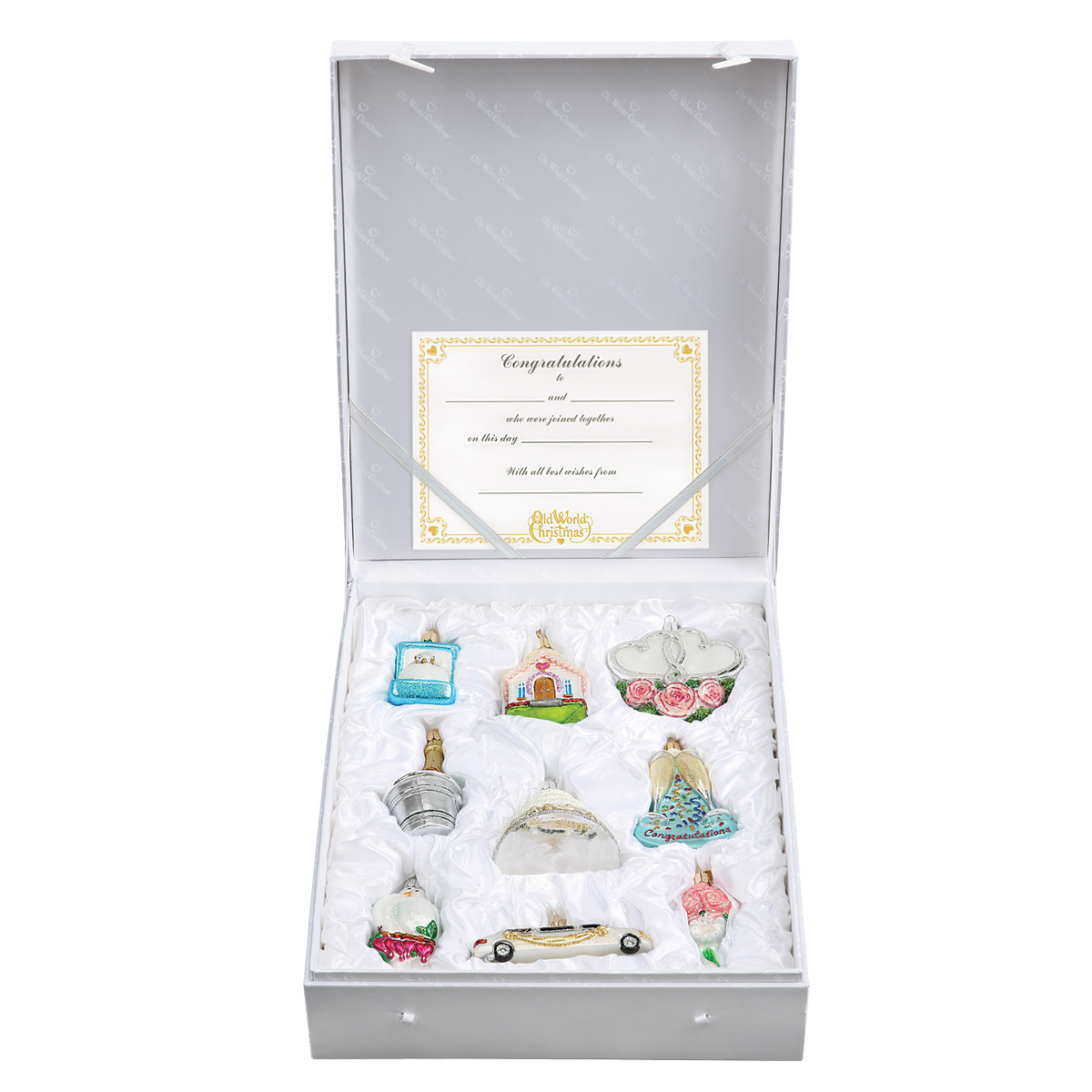 Just Married Collection Ornaments - MaisonBeach