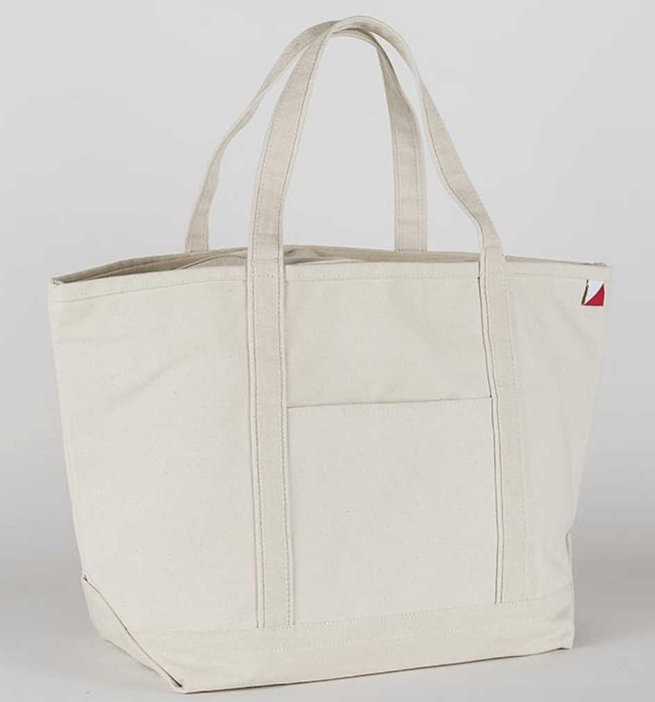Large Navy Classic Boat Tote - MaisonBeach