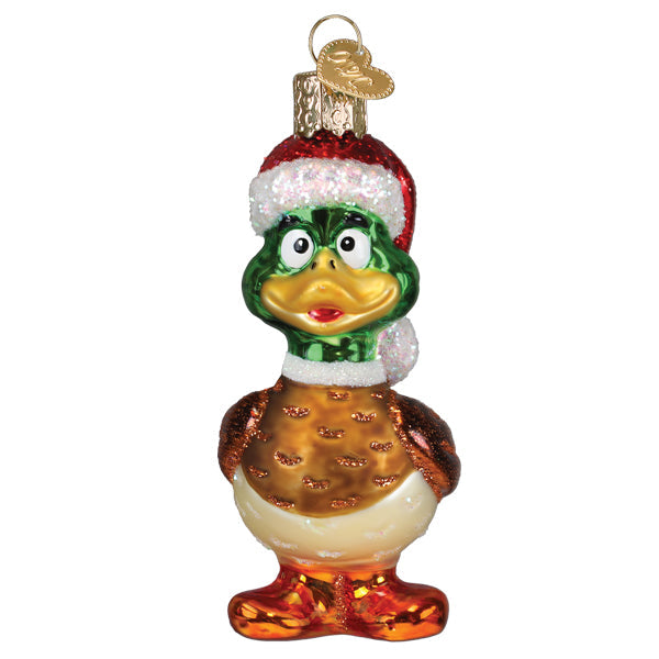 Silly Santa Duck Ornament - MaisonBeach