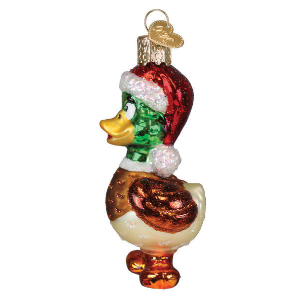 Silly Santa Duck Ornament - MaisonBeach