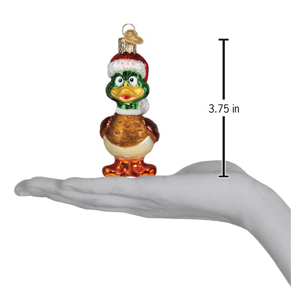 Silly Santa Duck Ornament - MaisonBeach