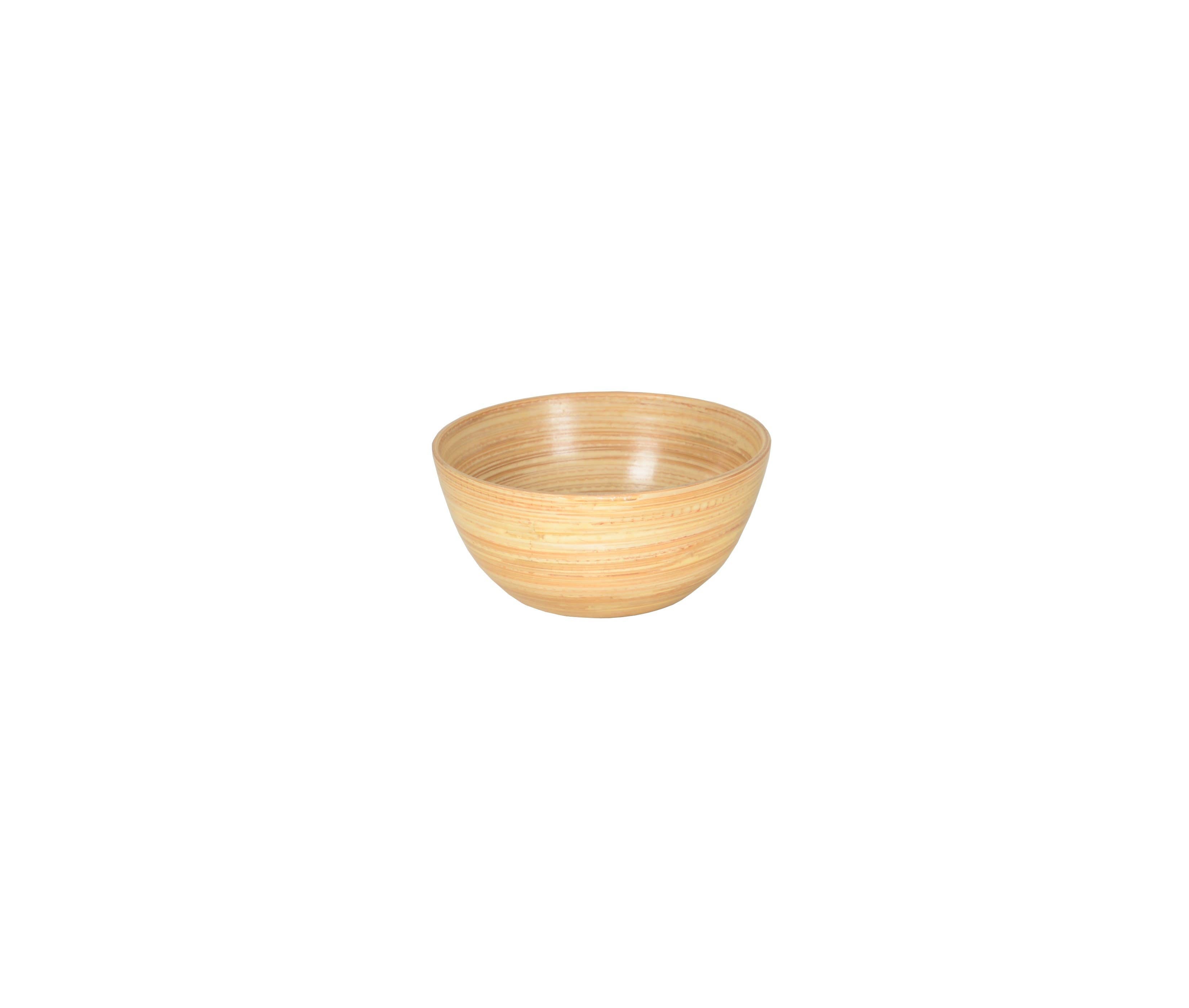 Apricot Bamboo Mini Bowl 3.9" x 2"