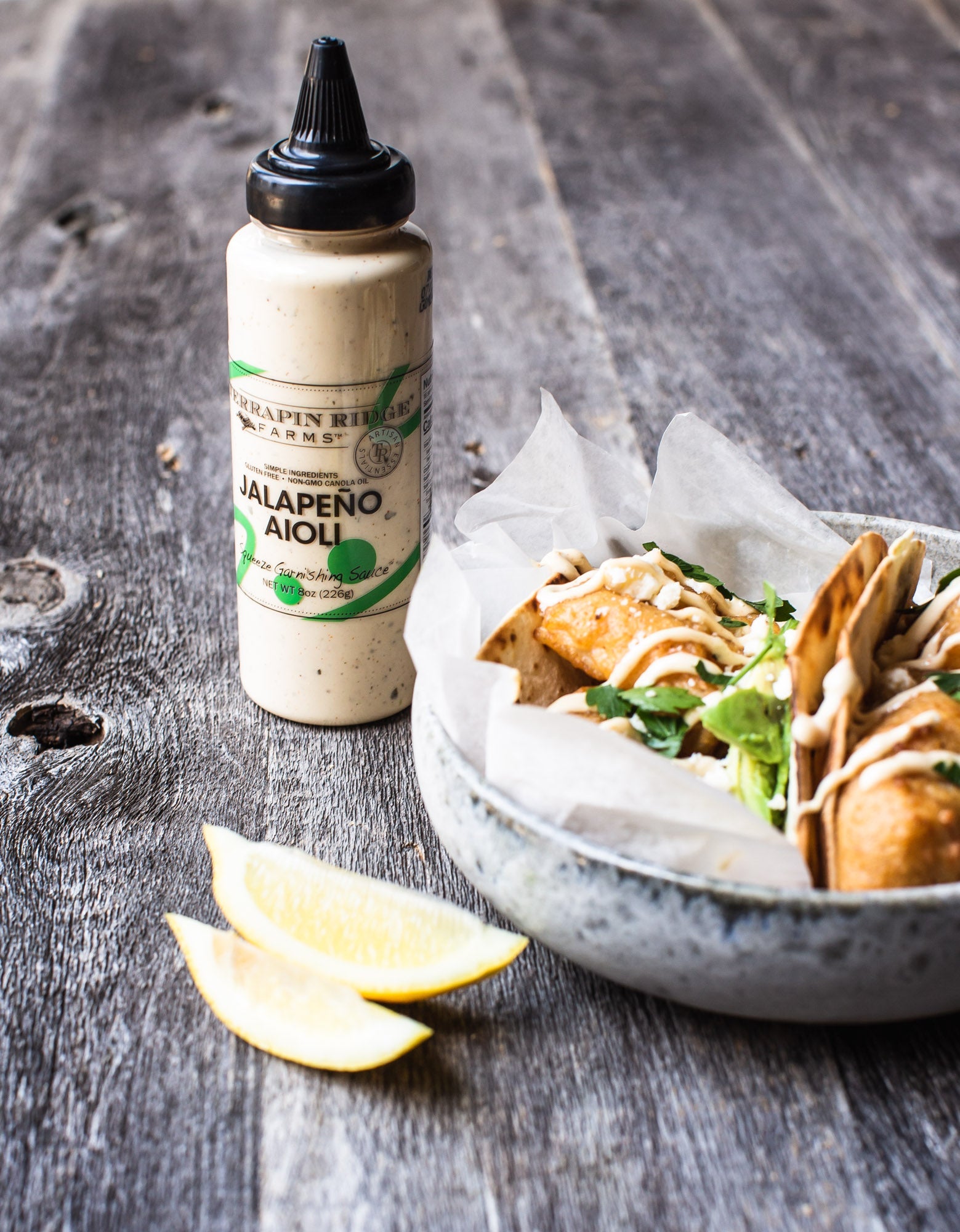 Jalapeno Aioli Squeeze Garnishing Sauce - MaisonBeach
