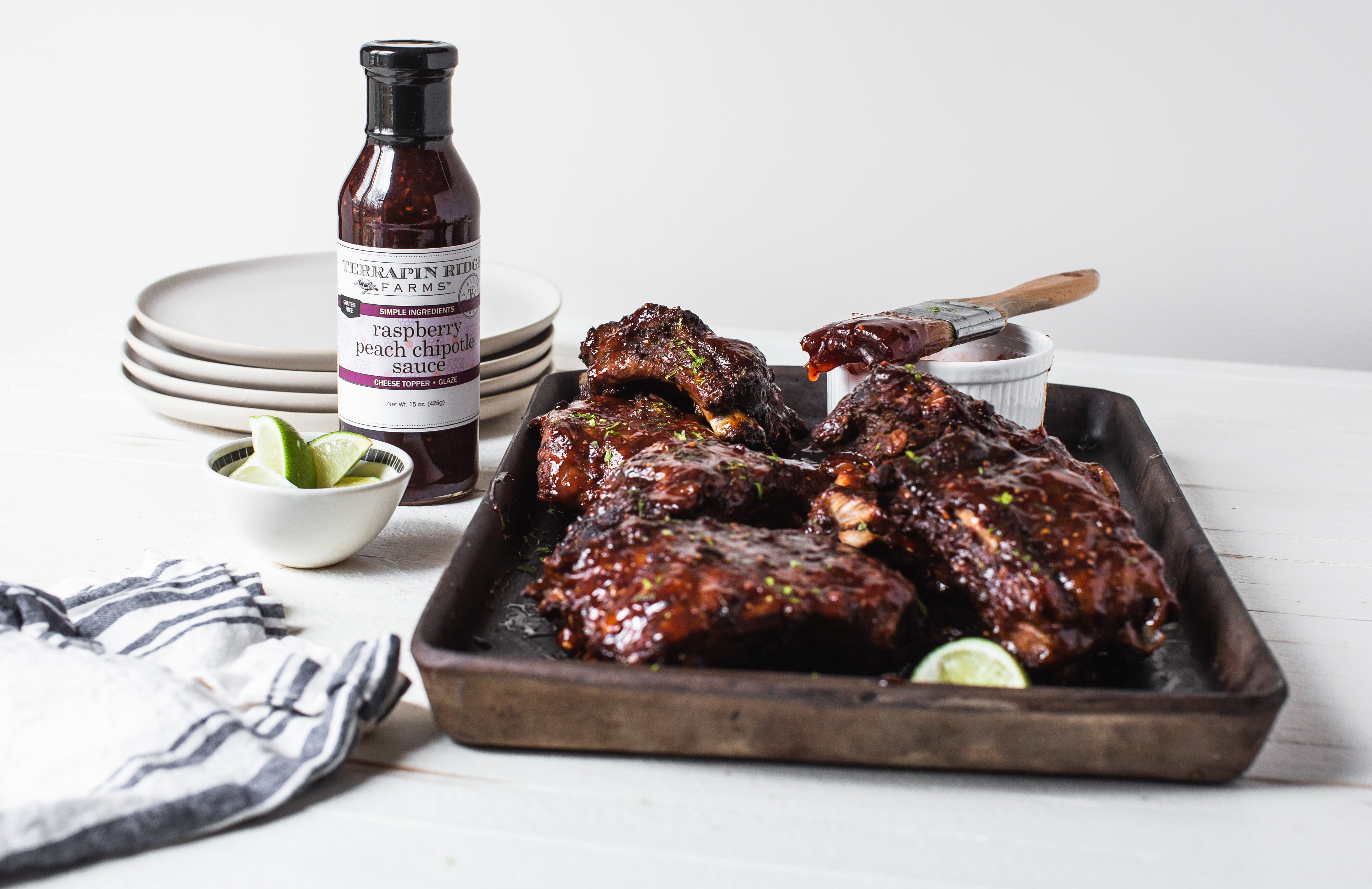 Raspberry Peach Chipotle Sauce - MaisonBeach