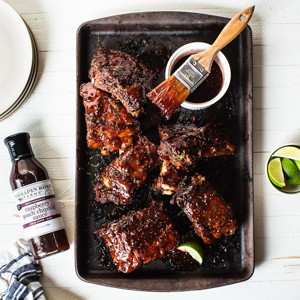 Raspberry Peach Chipotle Sauce - MaisonBeach