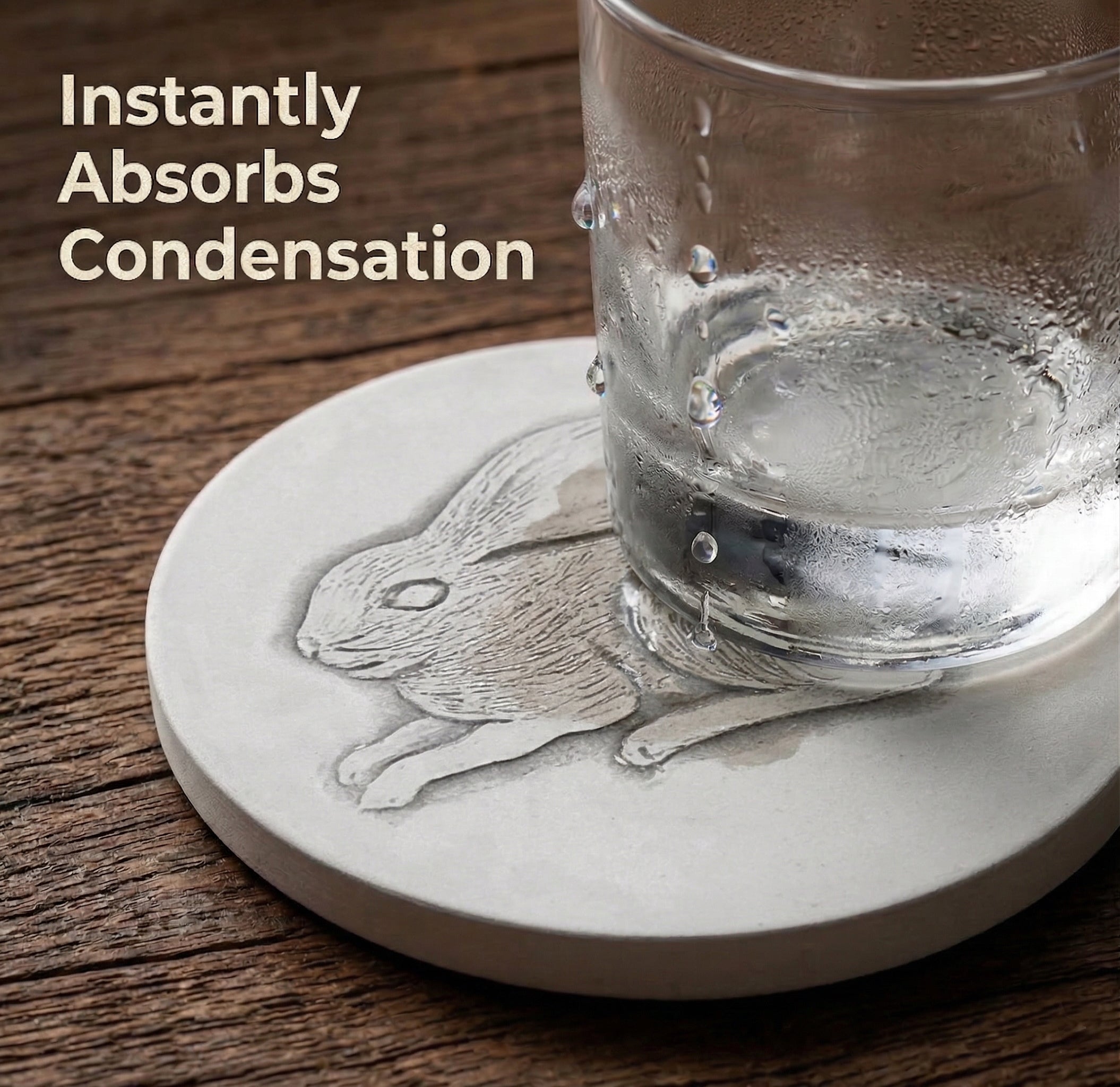 Rabbit Drink Coasters