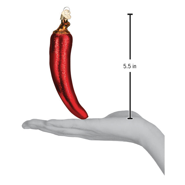 Red Chili Pepper Ornament - MaisonBeach