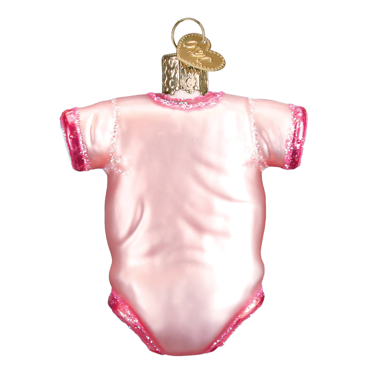 Pink Baby Onesie Ornament - MaisonBeach