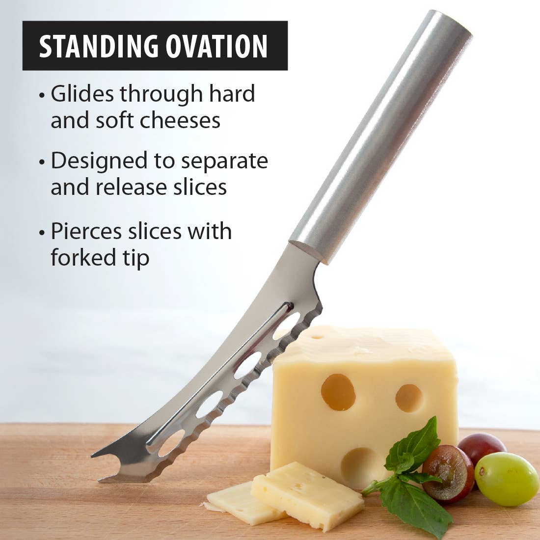 Rada Cutlery - Silver Cheese Knife